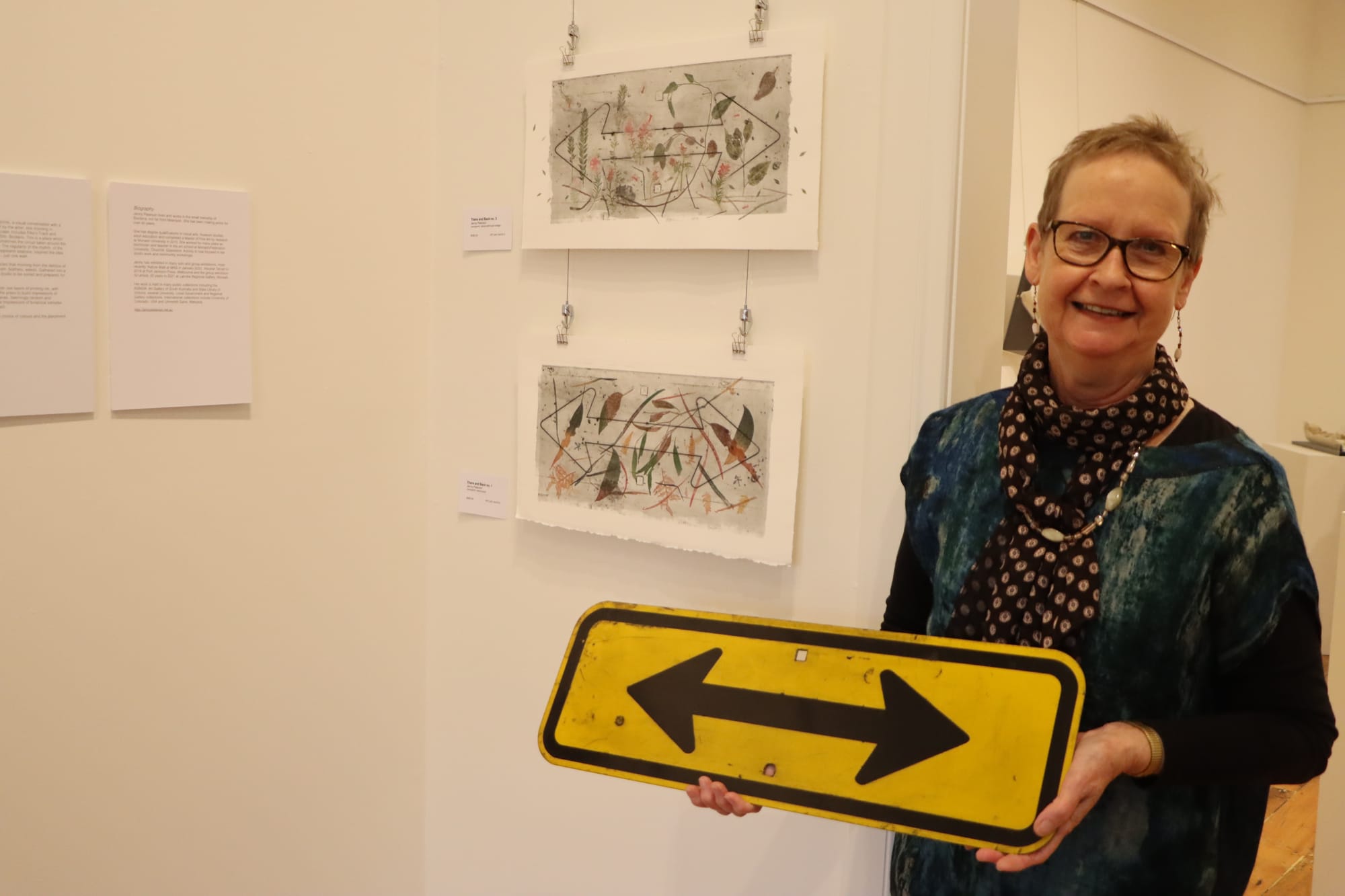 Intriguing meet the artist afternoon at Meeniyan Art Gallery