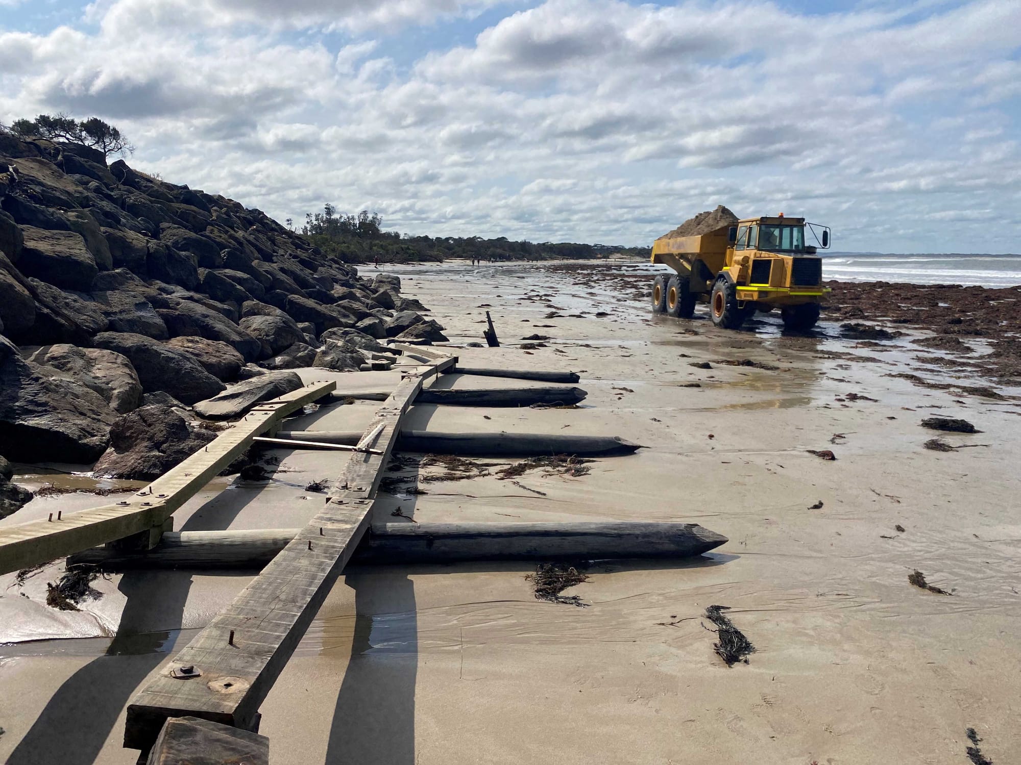 Inverloch erosion petition tabled in parliament on Thursday