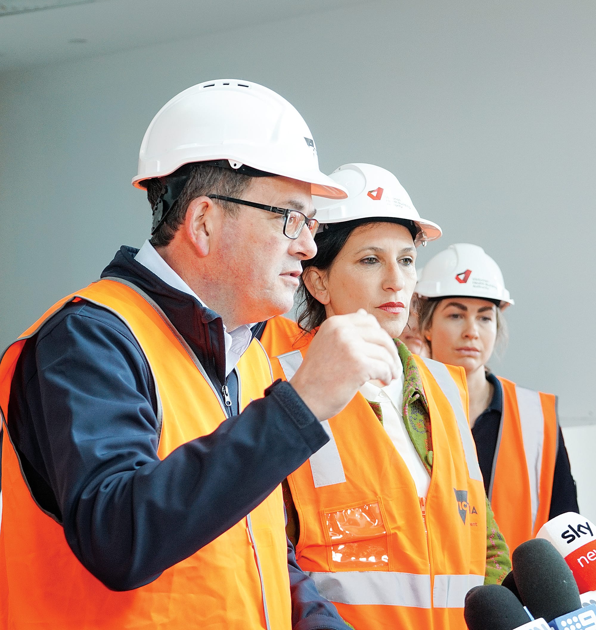 Premier Andrews announced the state government would invest up to $290m for the next stage of Wonthaggi’s hospital expansion. Ns063822