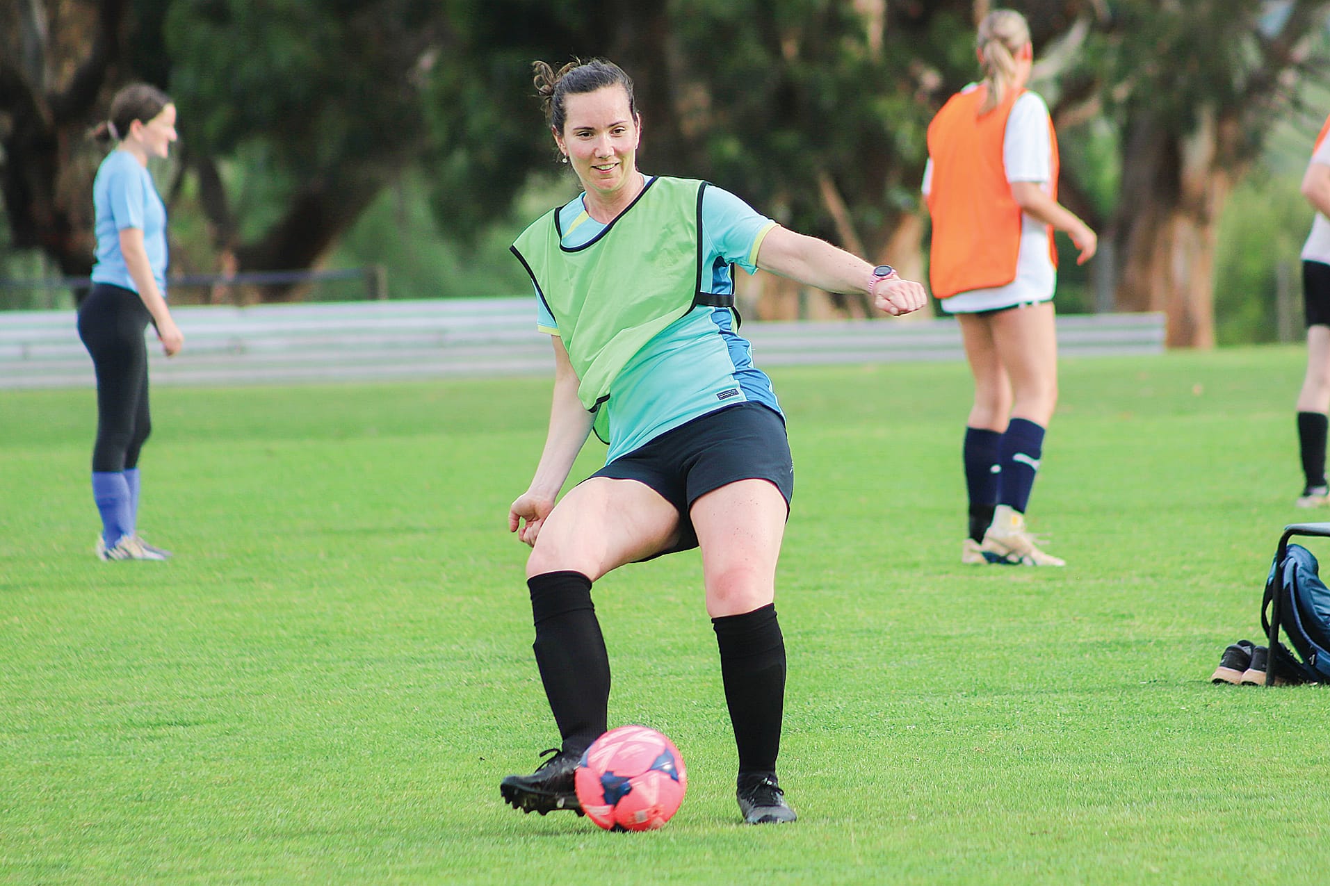 Women and girls will learn new skills at the Play Well South Gippsland Soccer Come and Try session.