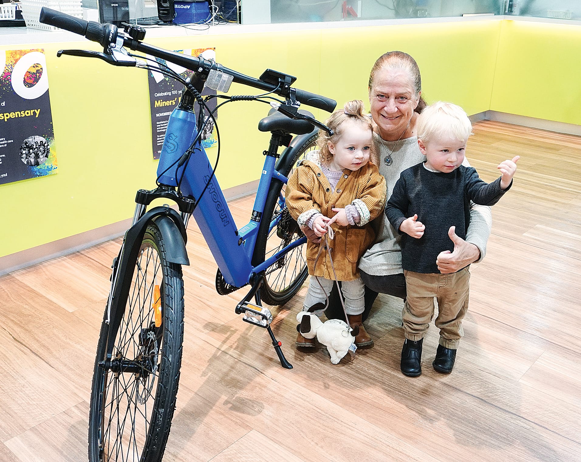 Happy days for raffle winners