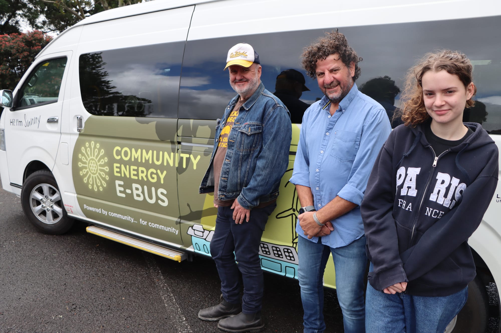Venus Bay’s electric bus, ‘Sunny’ visits Leongatha