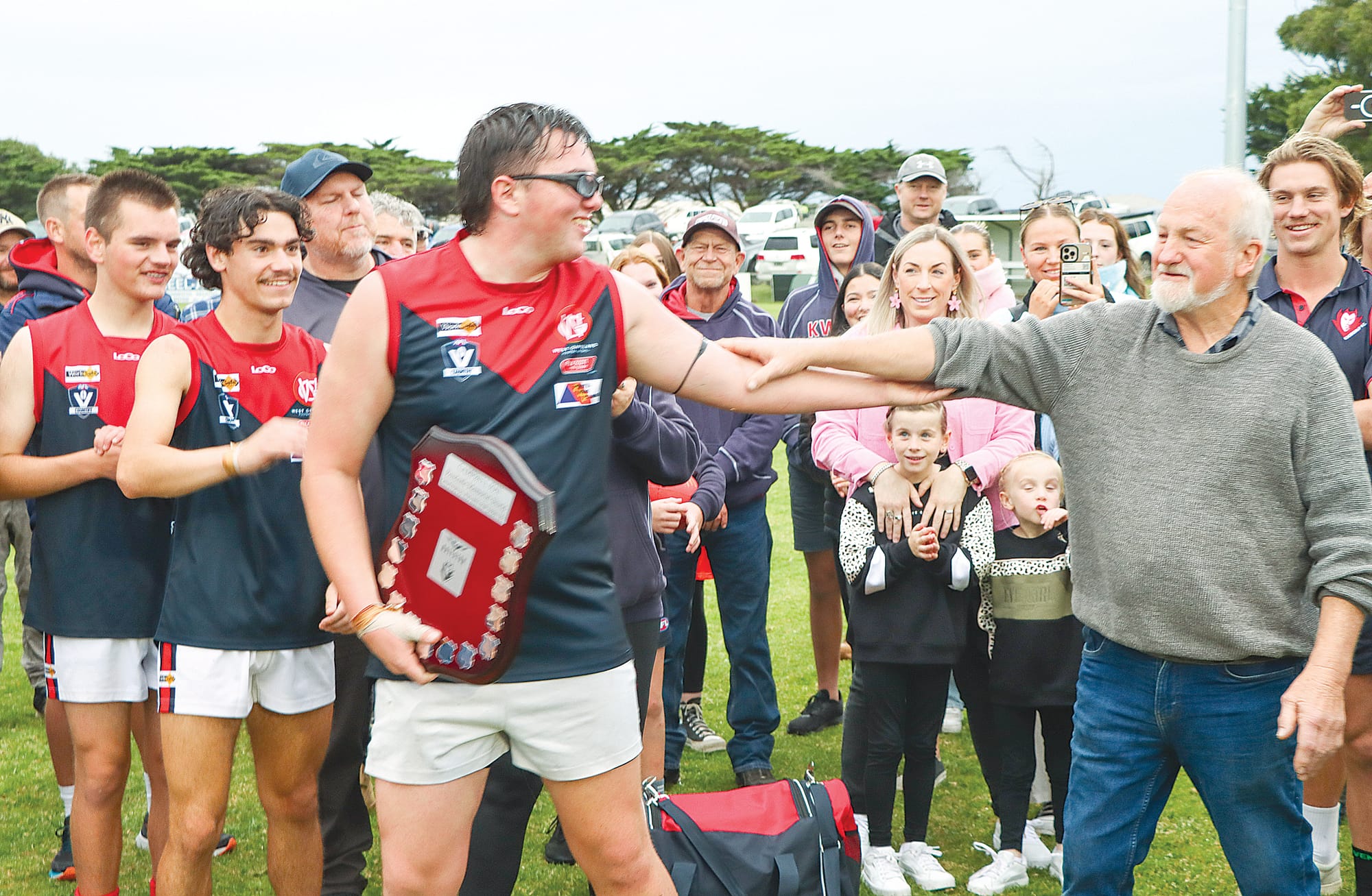 Campbell Ion honoured by Dalyston and Koo Wee Rup