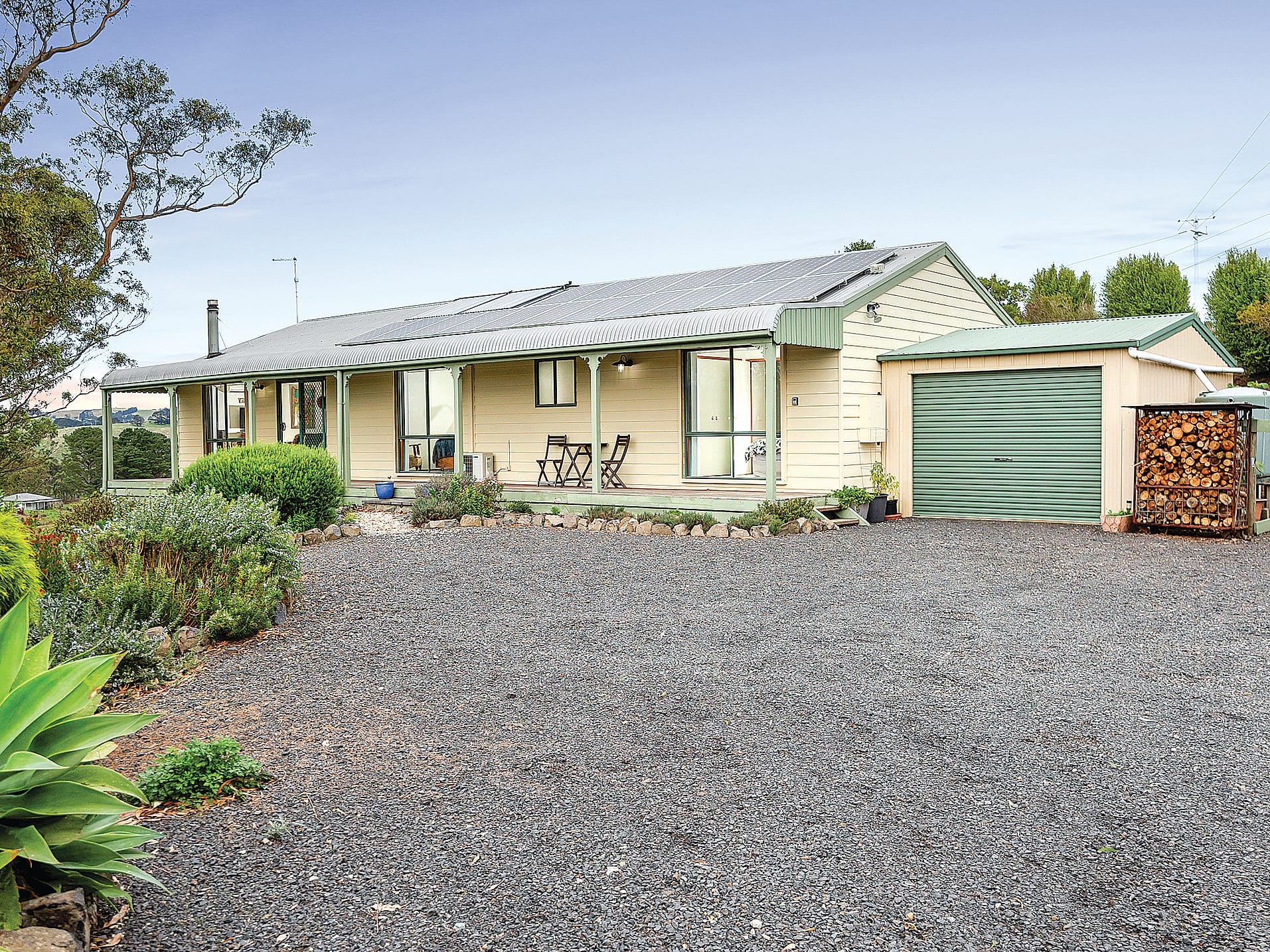 Country comfort with captivating rural views