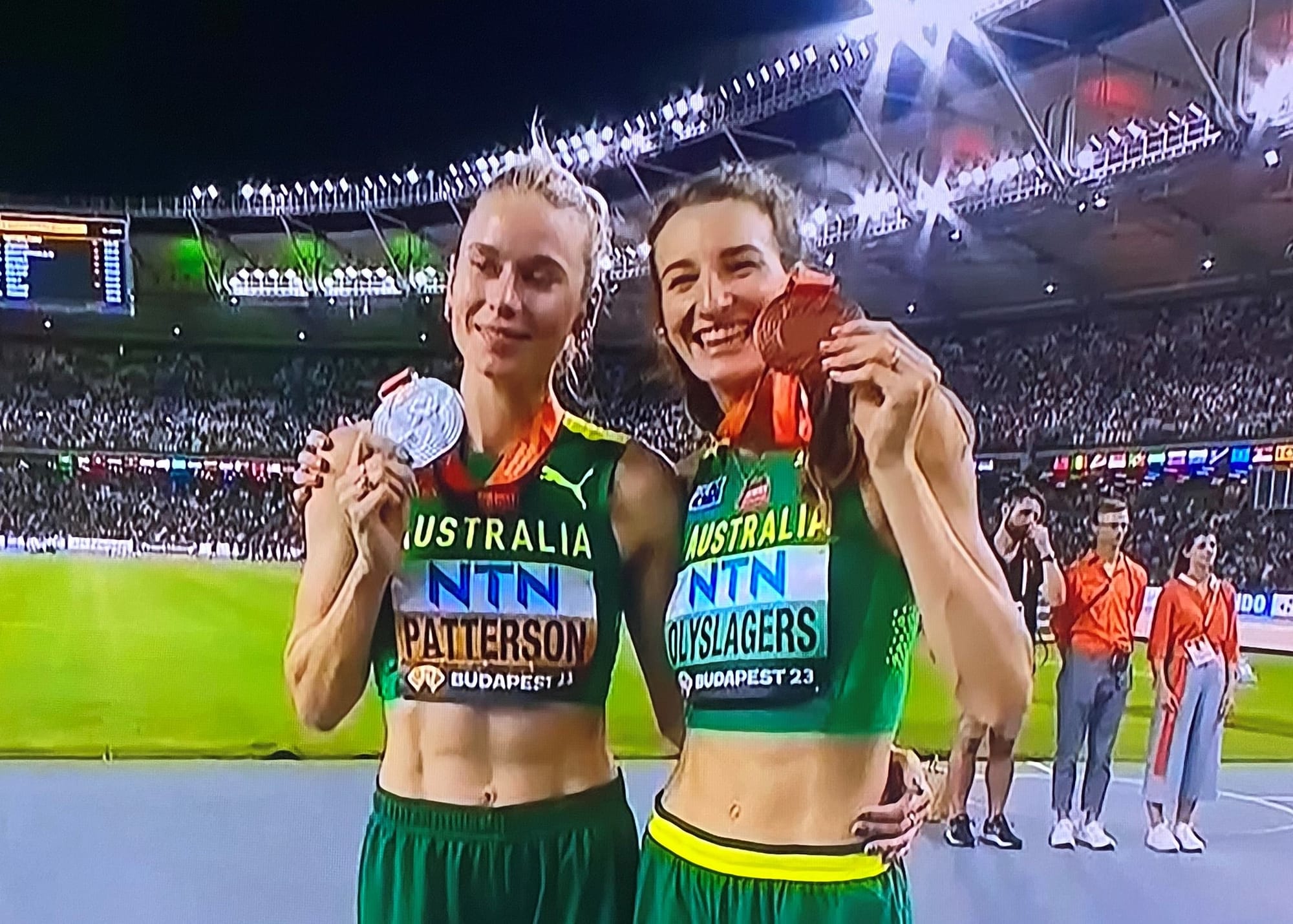 There it is: World Championship Silver for Leongatha's own Eleanor Patterson