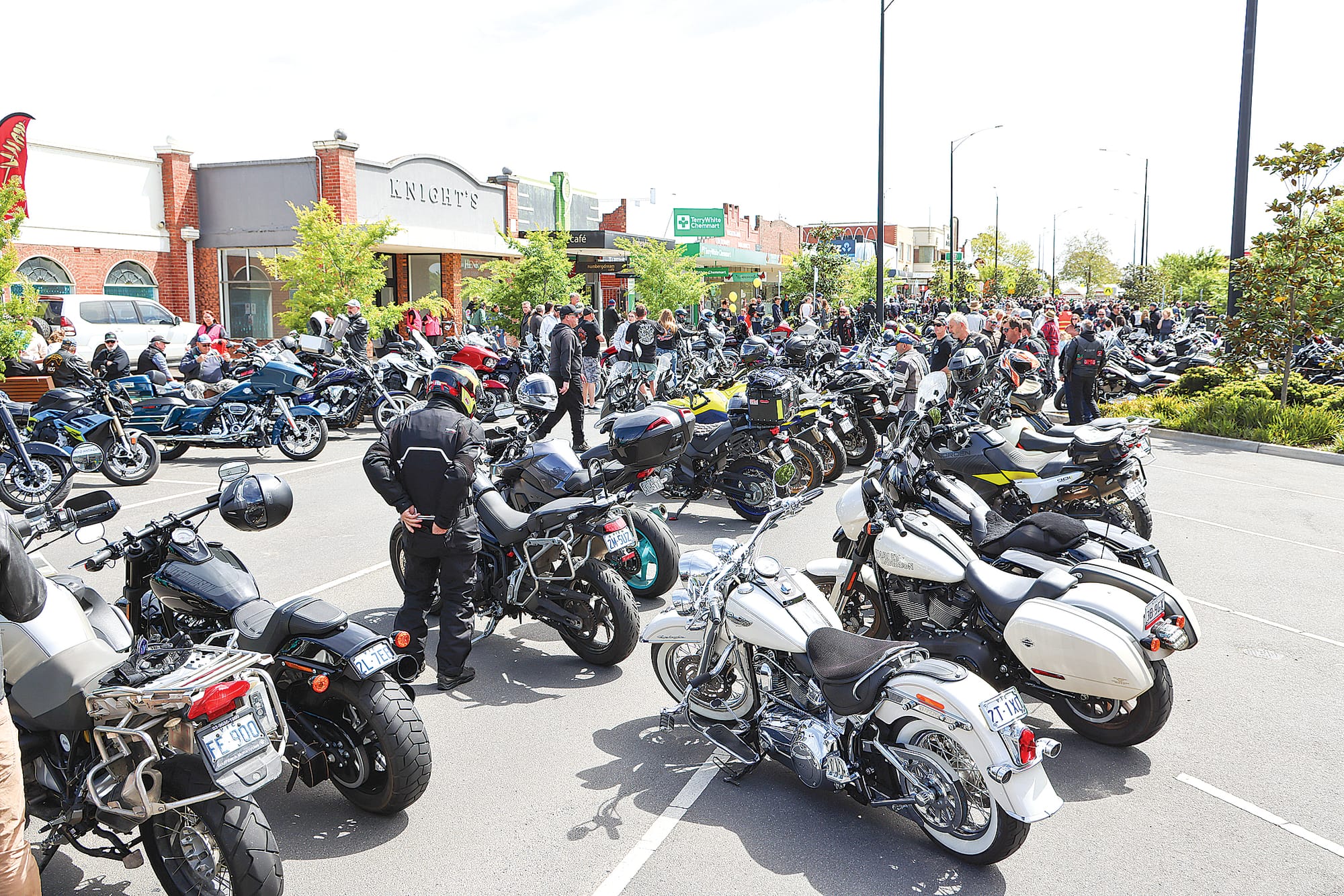Bair Street Buzzing from Biketoberfest
