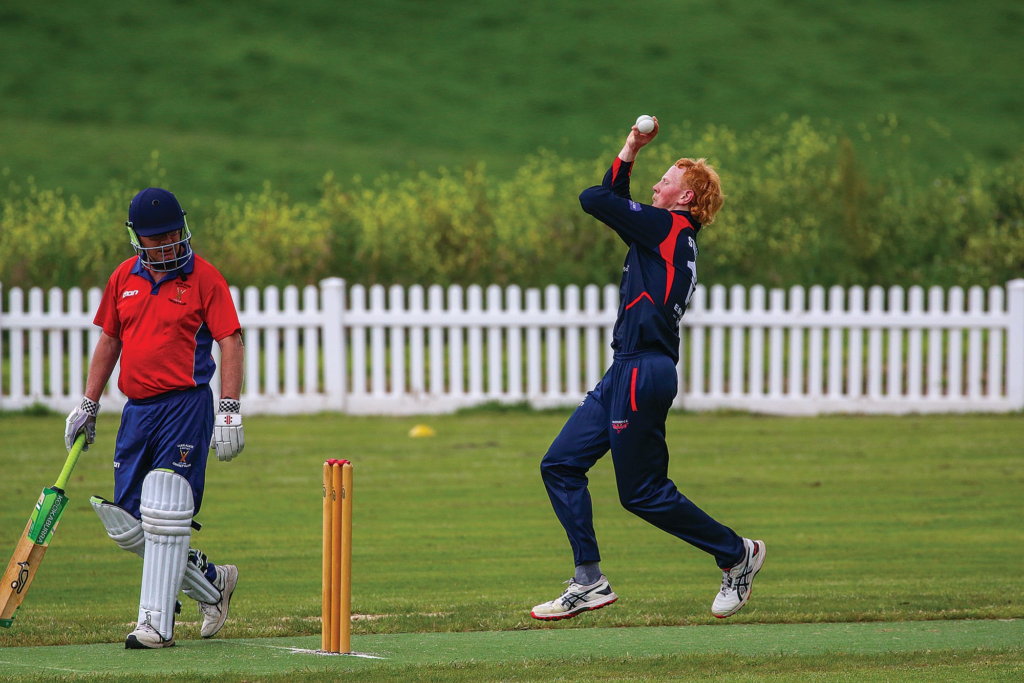 Jordon Foote was one of Inverloch’s wicket takers on Saturday. Tk25_4725
