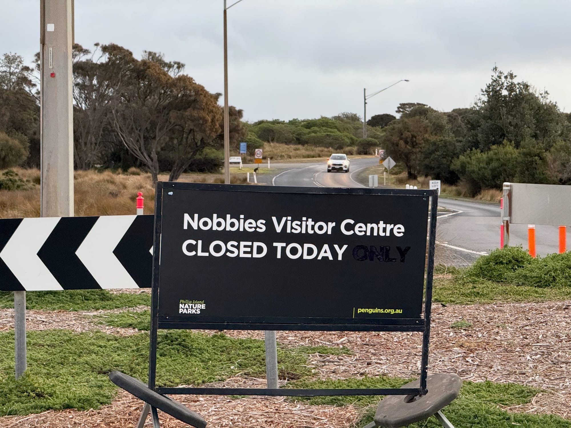 The Nobbies carpark and boardwalks have reopened today after structural damage to the building has kept the area closed.
