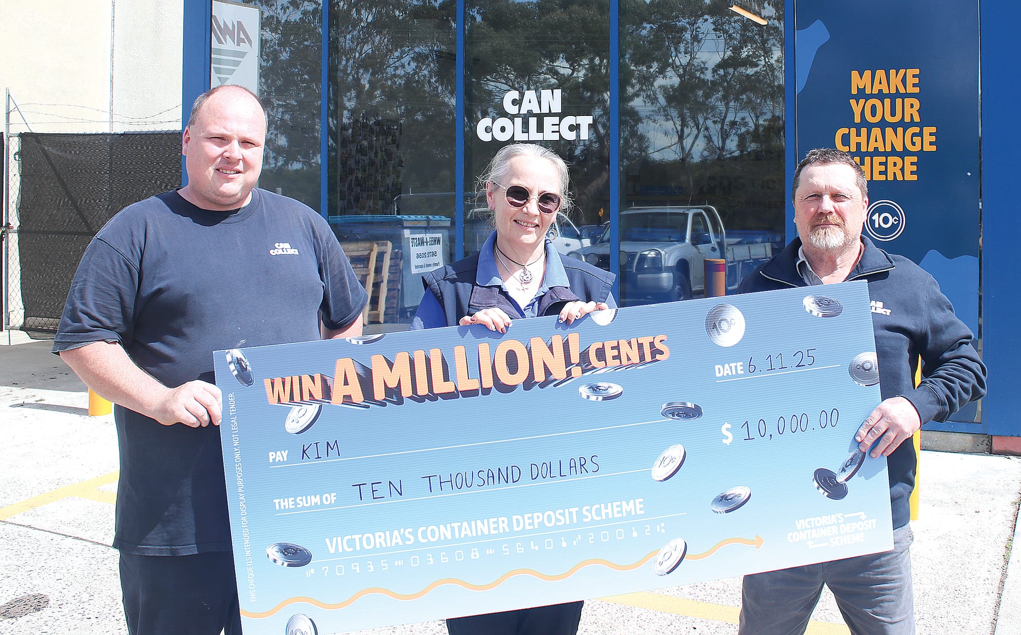 South Dudley recycler walks away $10,000 richer