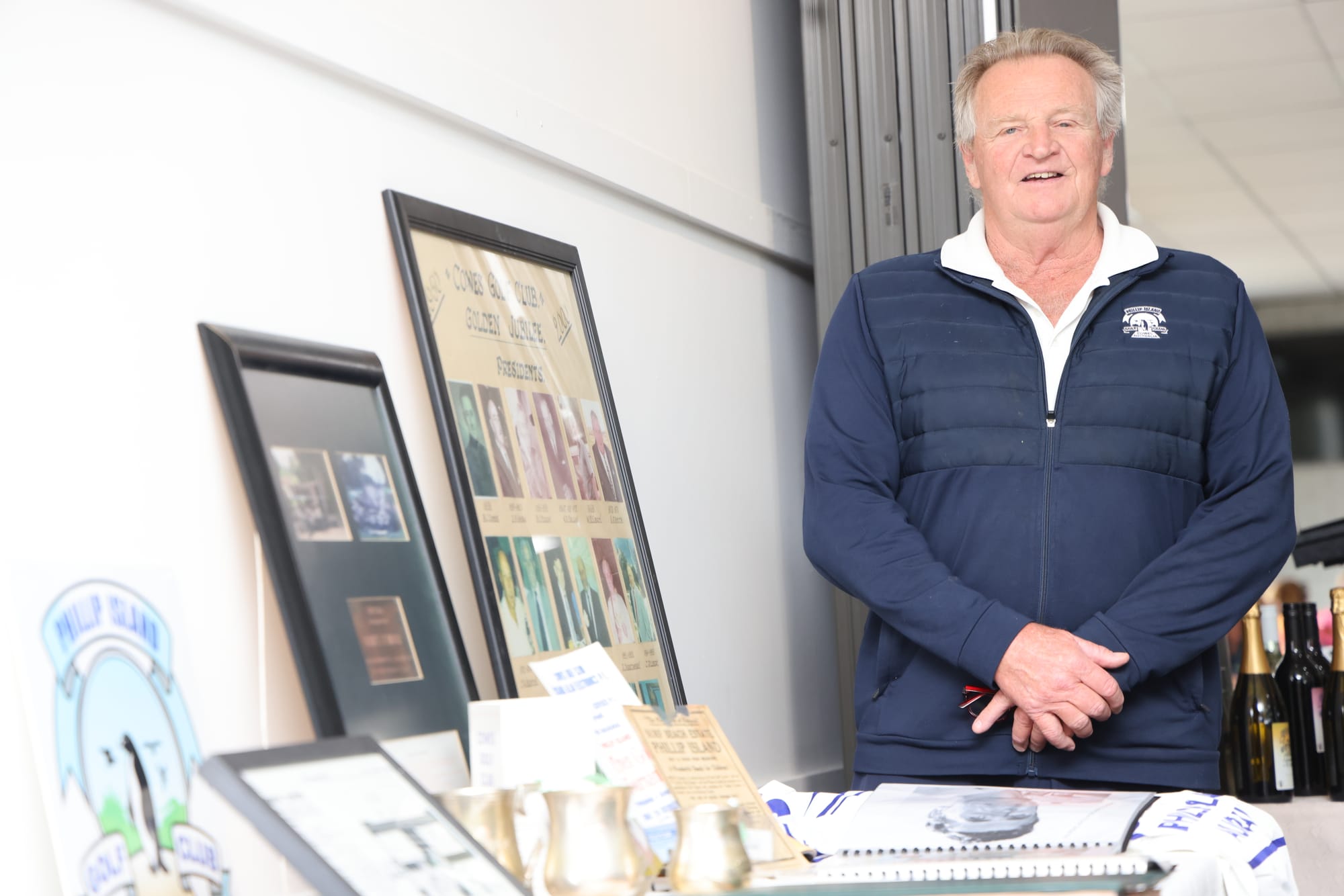 Sir Frank Sedgman AO attends 75th Anniversary of Phillip Island Golf Club