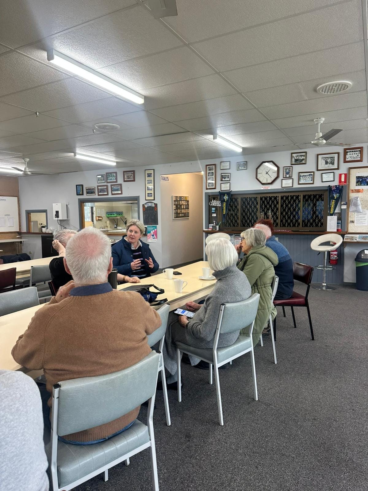 Aldred takes mobile office to Tarwin Lower