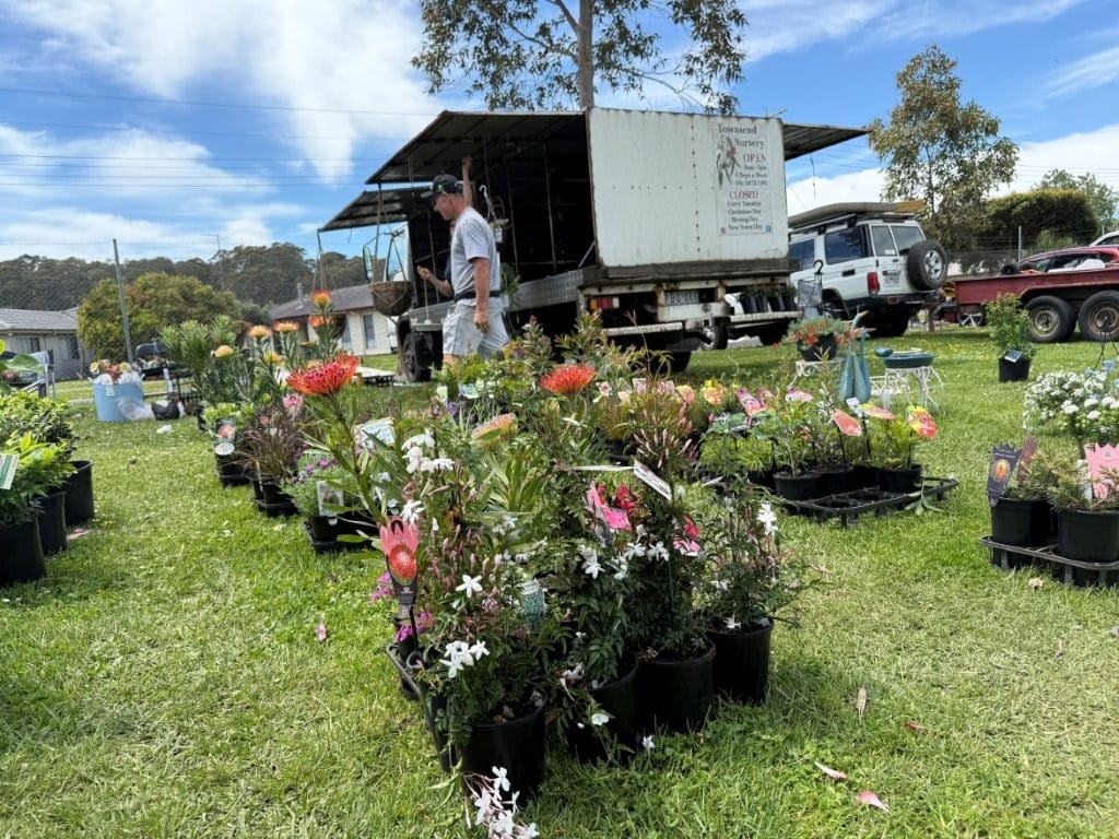 There was a wide selection of plants, produce, giftware and apparel at the first Prom Market of the season on Sunday.