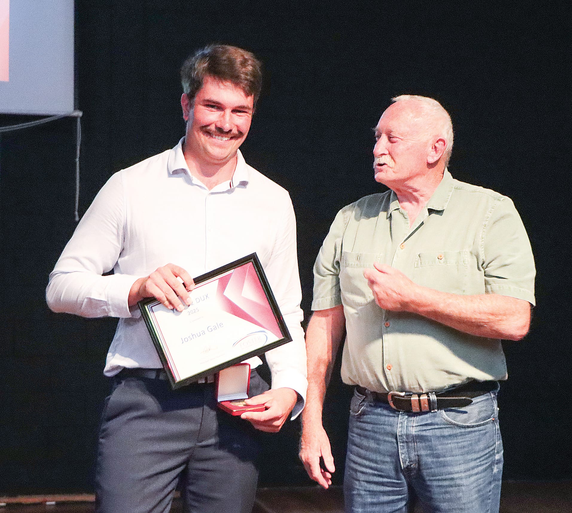 Foster Secondary Dux Josh Gale happy to be part of wider success