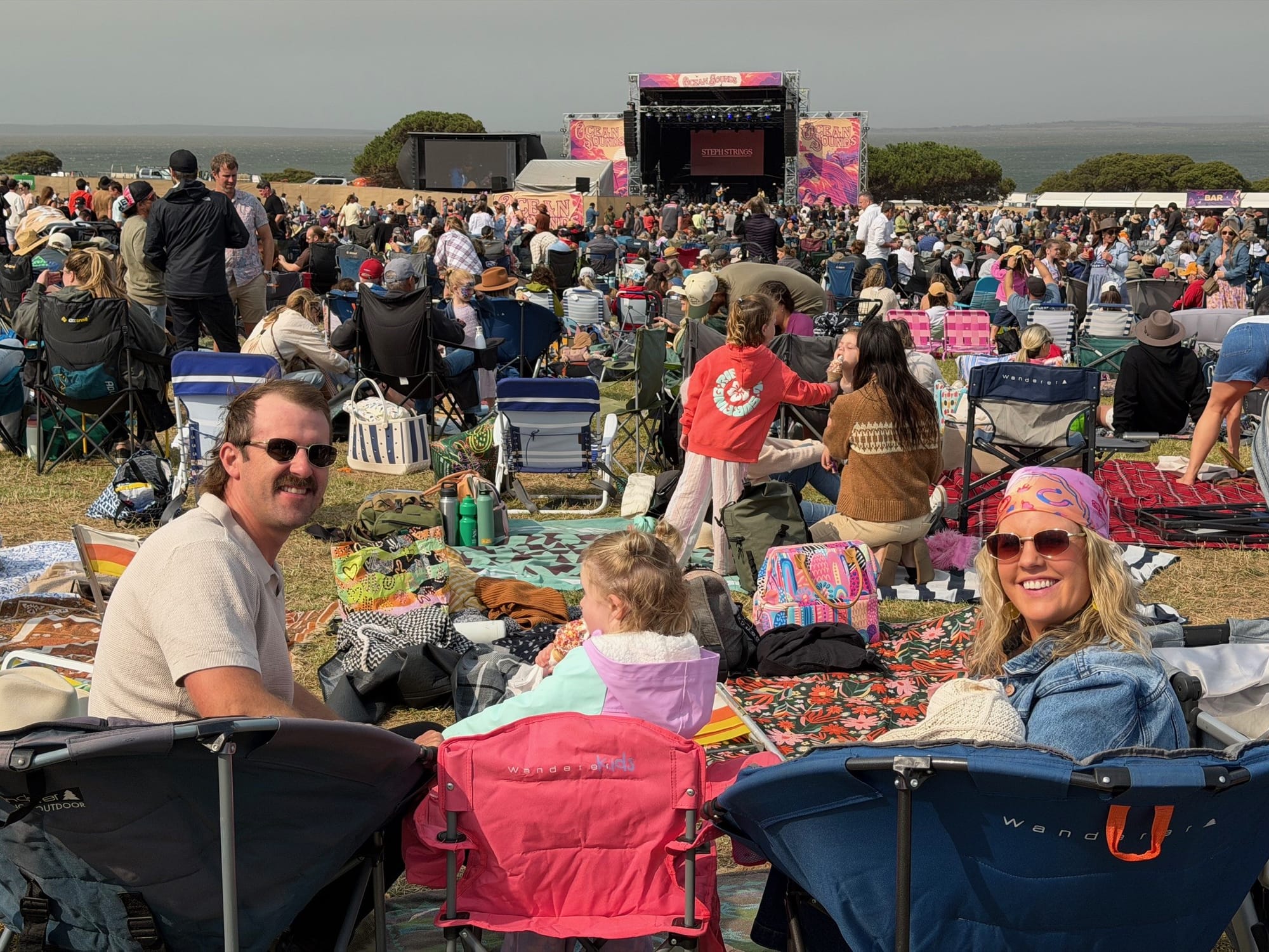 Smoky skies clear for the Teskey Bros at Ocean Sounds