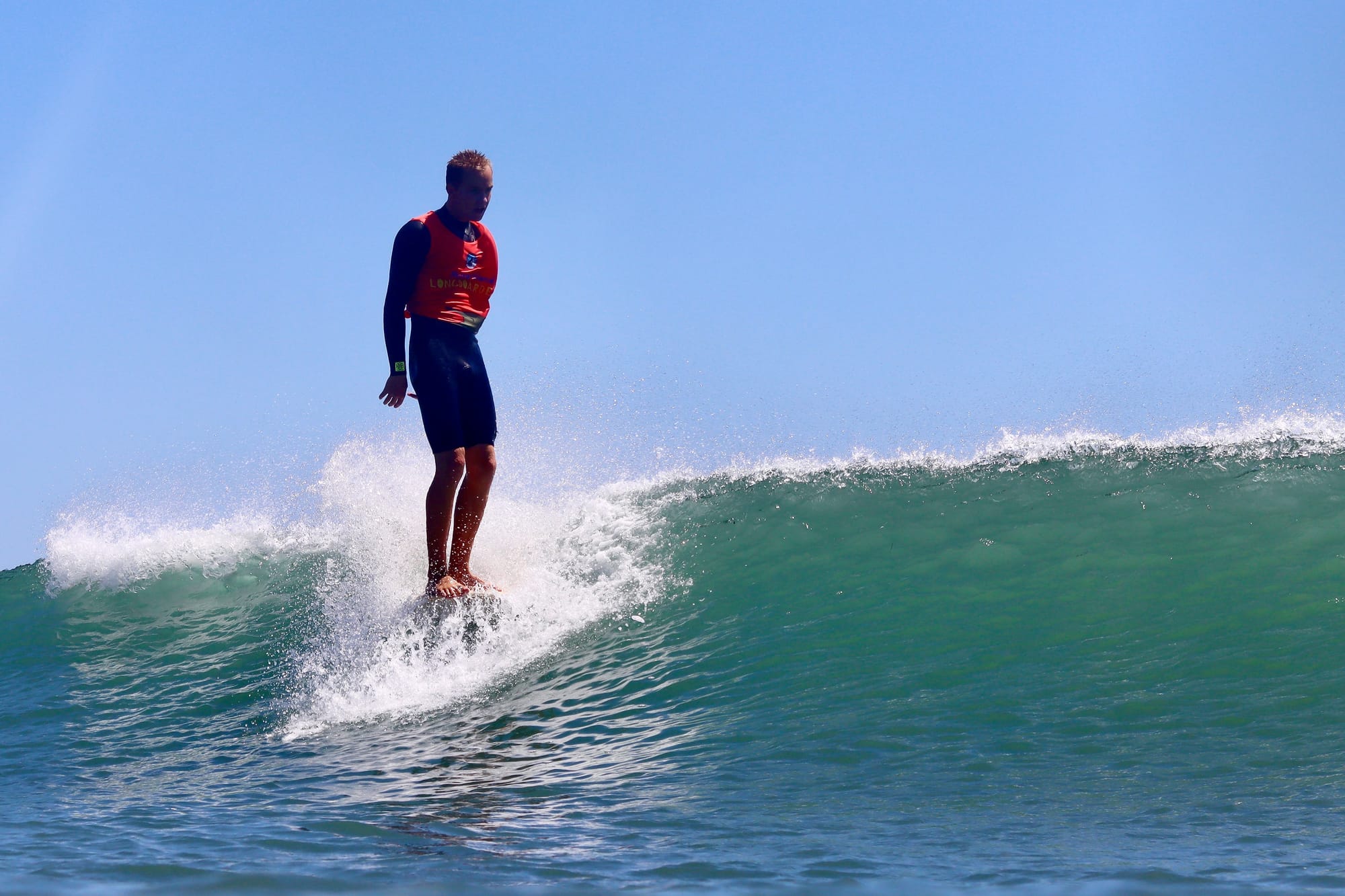 Strong competition at the PIBC Longboard Comp at Cat Bay