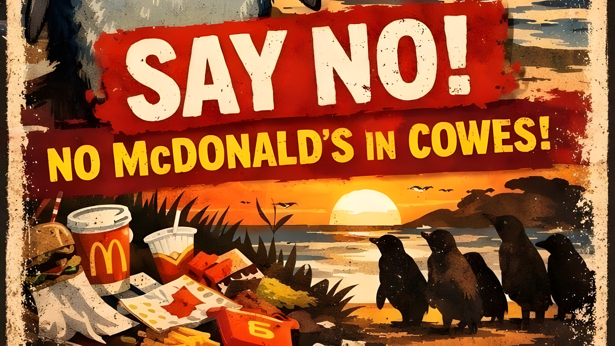 Petition against McDonald's in Cowes nears 2000 signatures