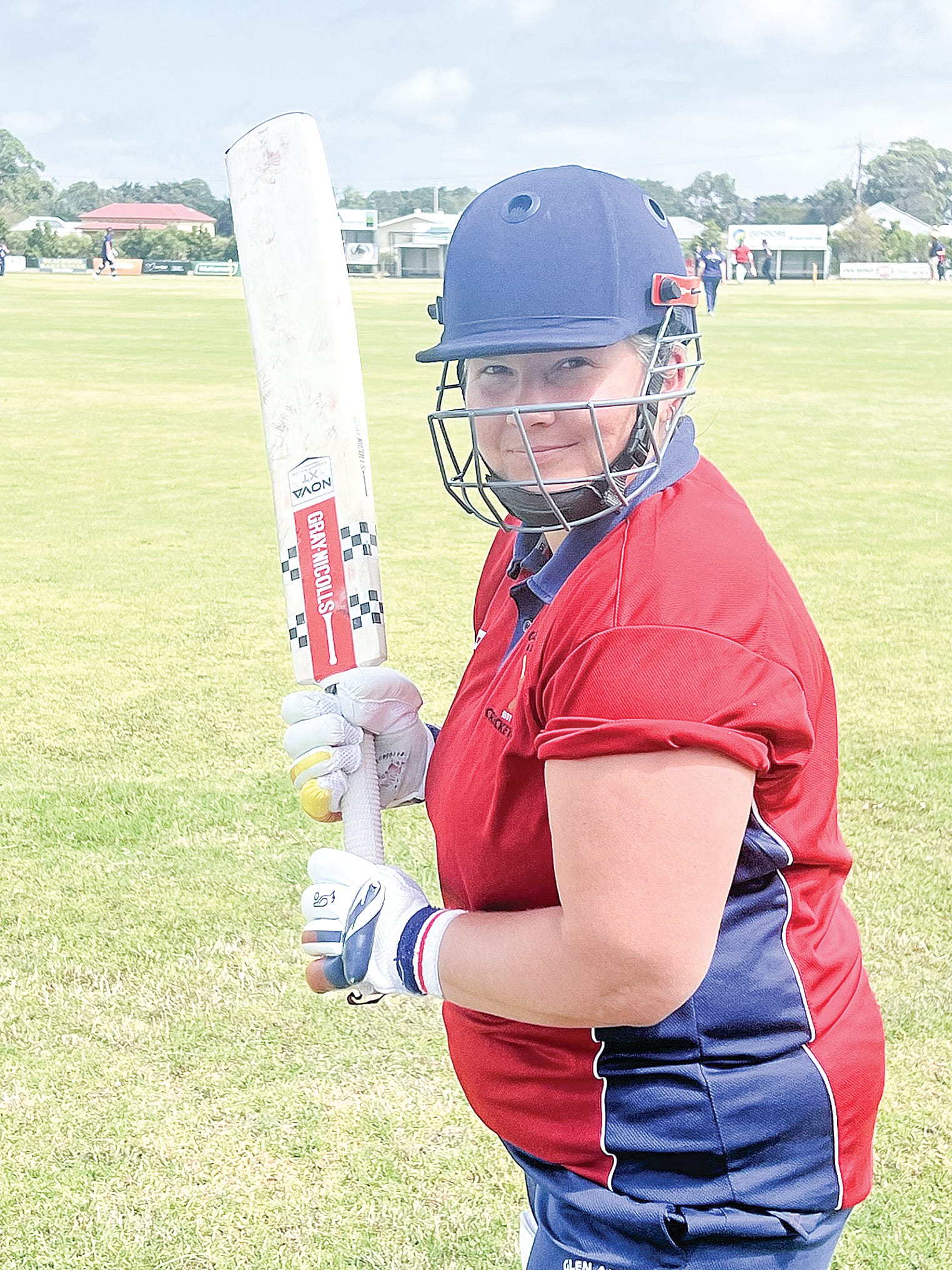 Madelene shares cricket joy