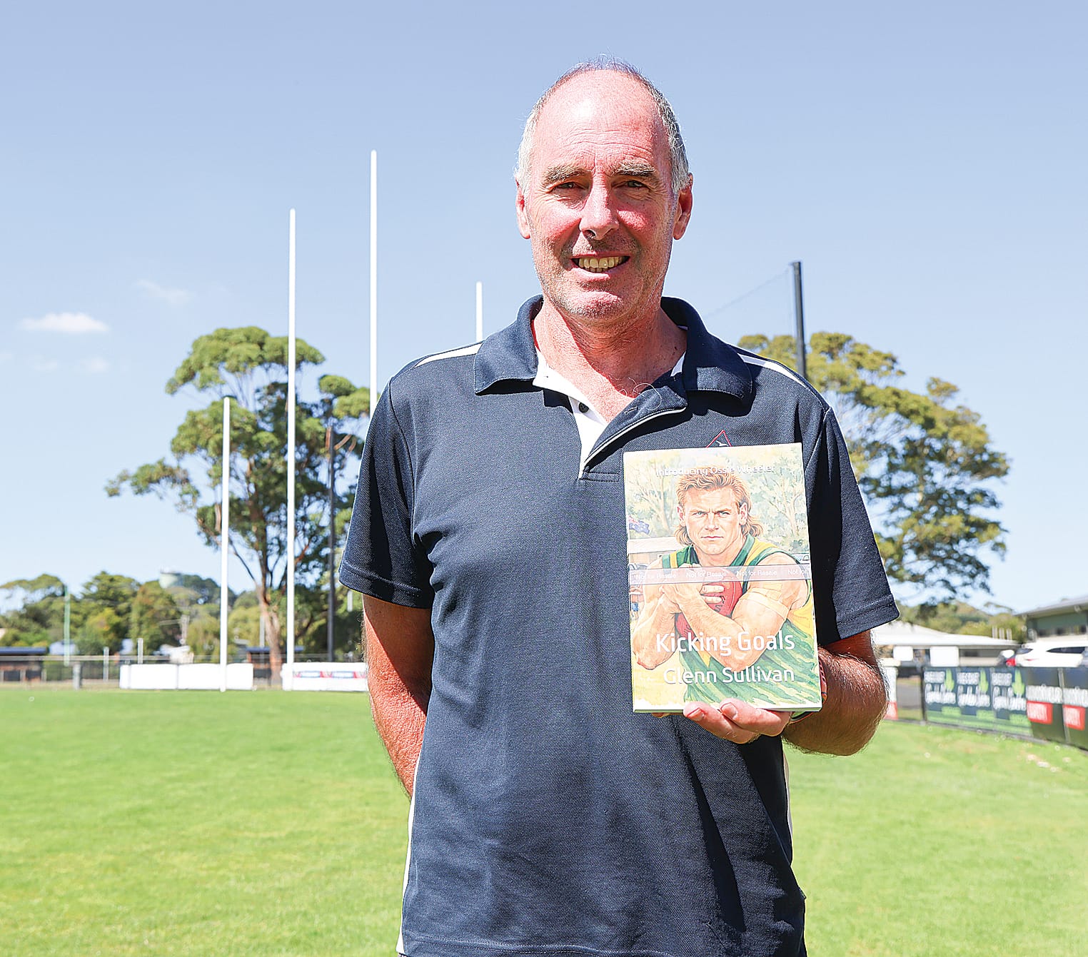 Maths teacher turns author with debut footy novel