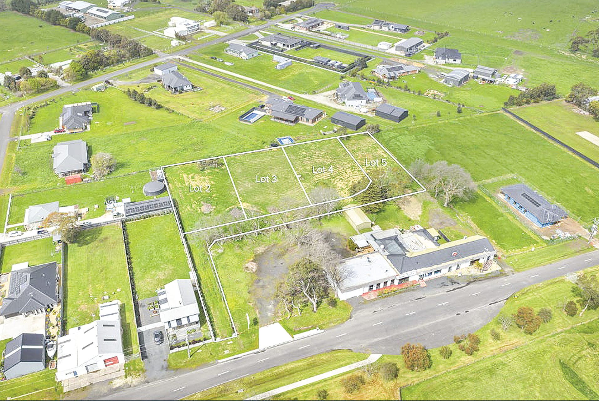 Development opportunity with four-lot subdivision approval