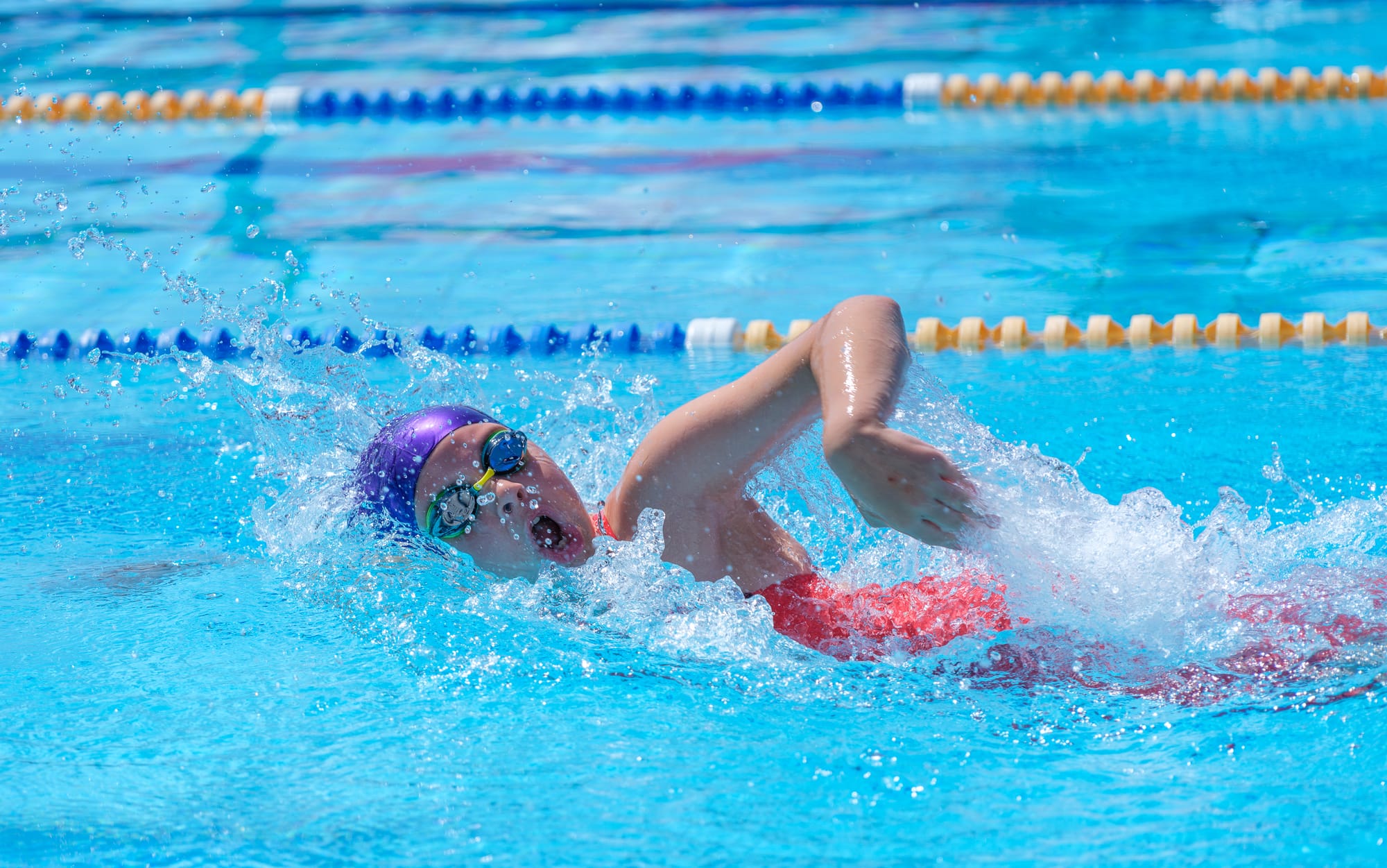 Super Swim Hero Amy swims 179.23 km in 28 days