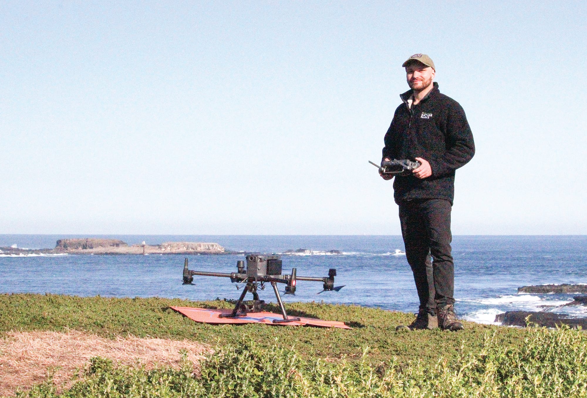 Thermal drones boost detection of entangled seals