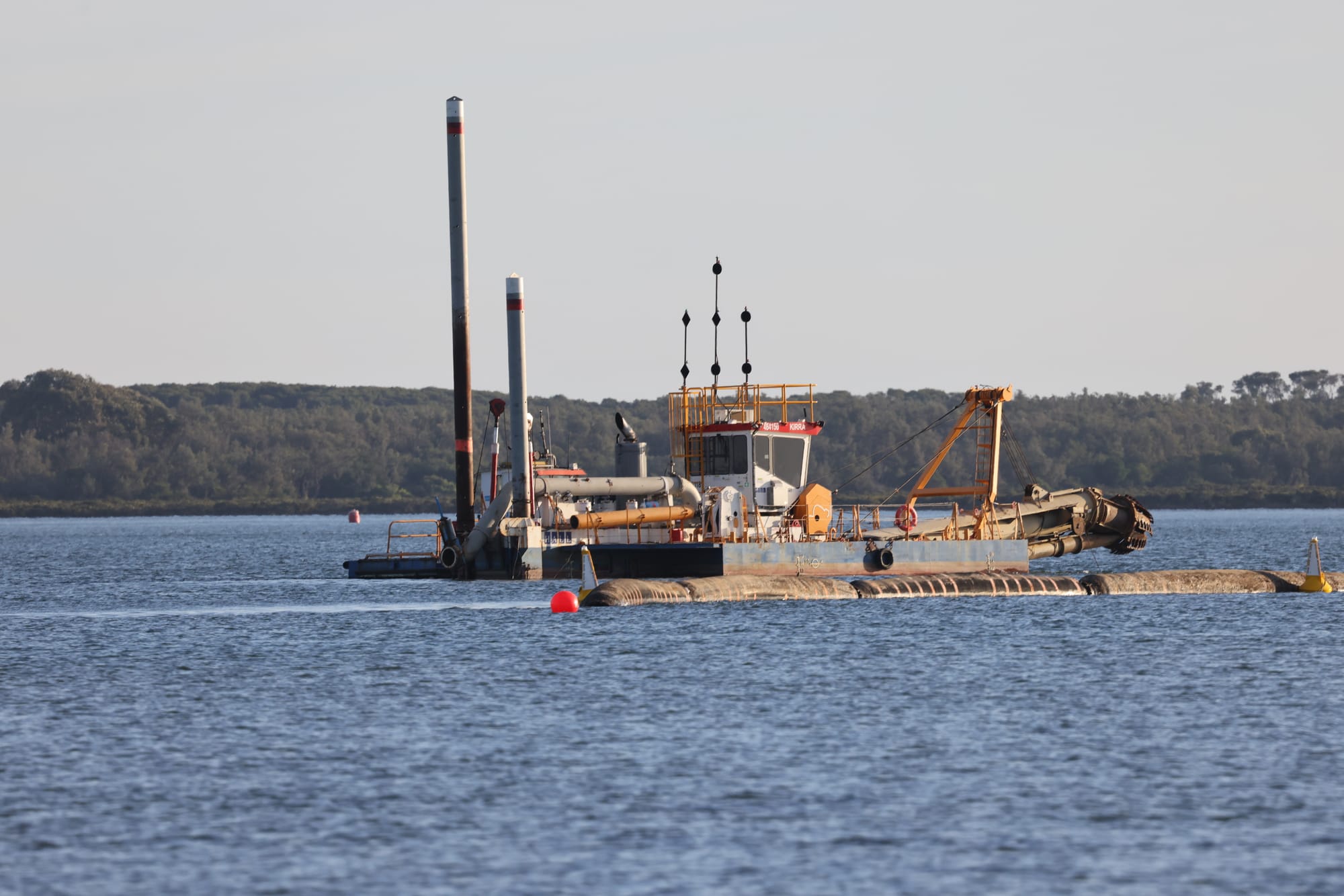 Exclusion zone for Kirra dredge at Inverloch
