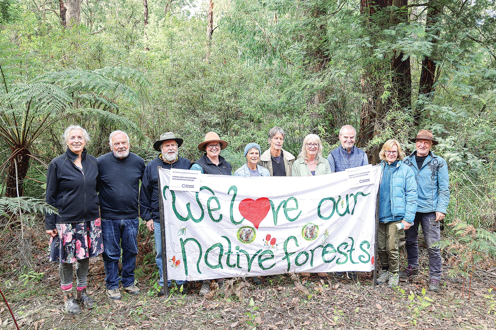 Mirboo North celebrates conservation park milestone