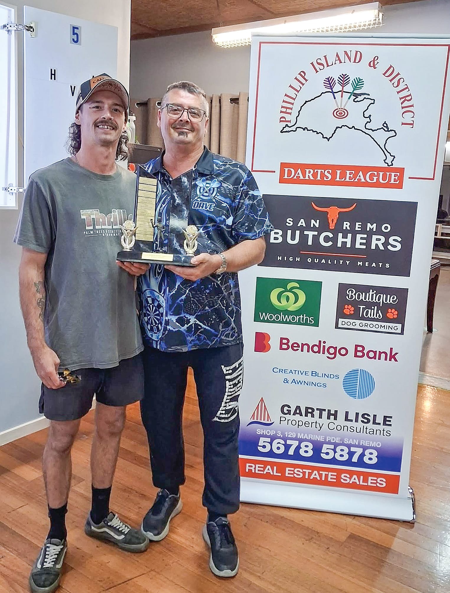 Darts heats up for Doubles Championship