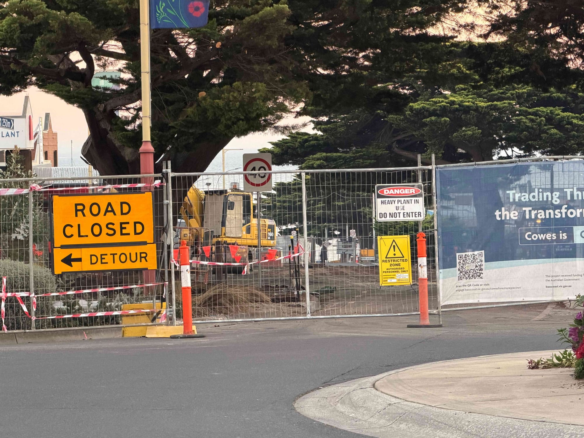 Closures and concerns: How Cowes is responding to the street works