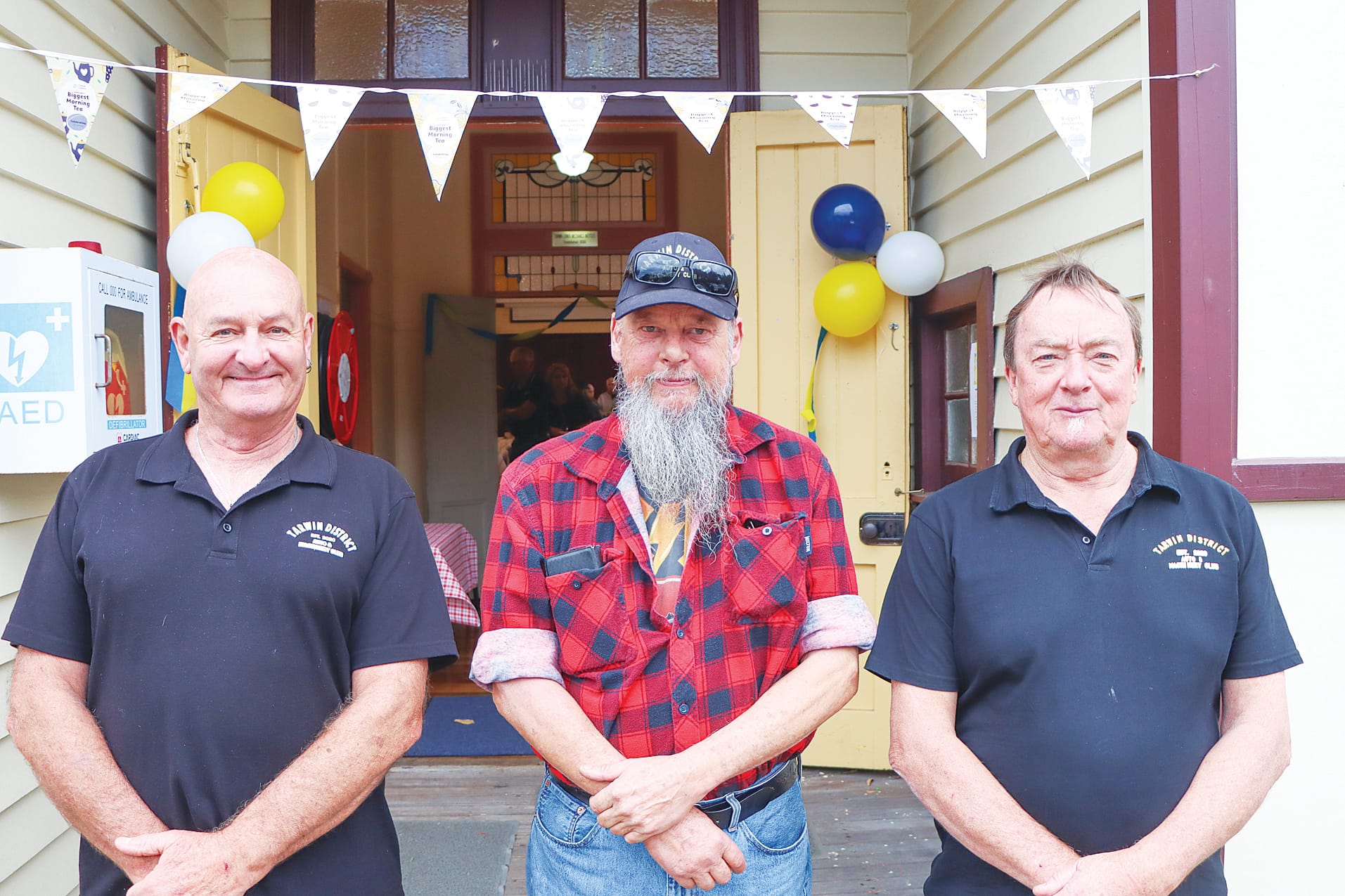 Rain can’t dampen spirits at Tarwin Lower morning tea