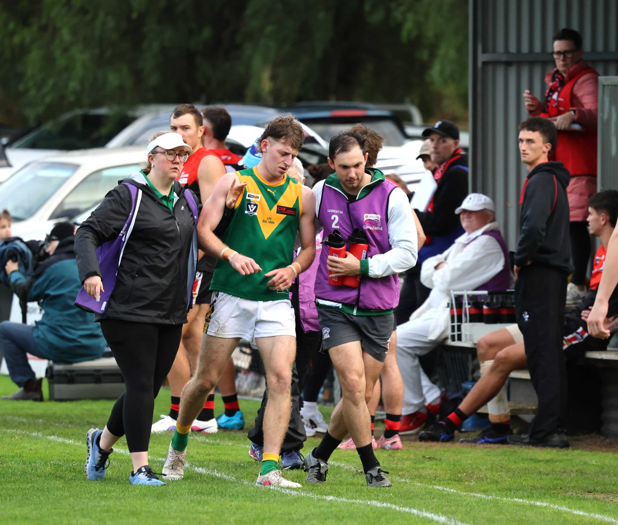 Leongatha player KO’d in off-the-ball incident