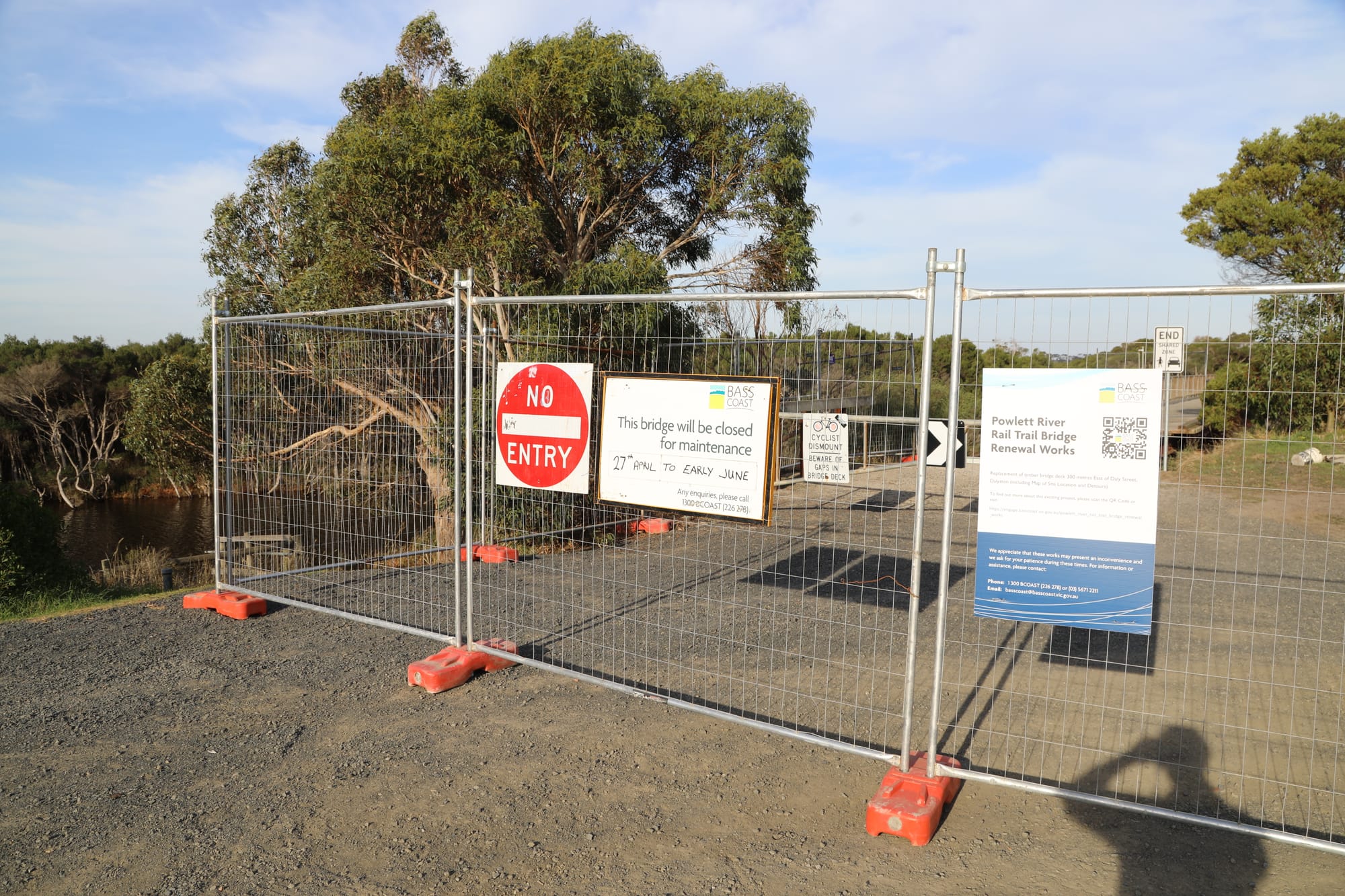 $524,176 rail trail bridge renewal works begin