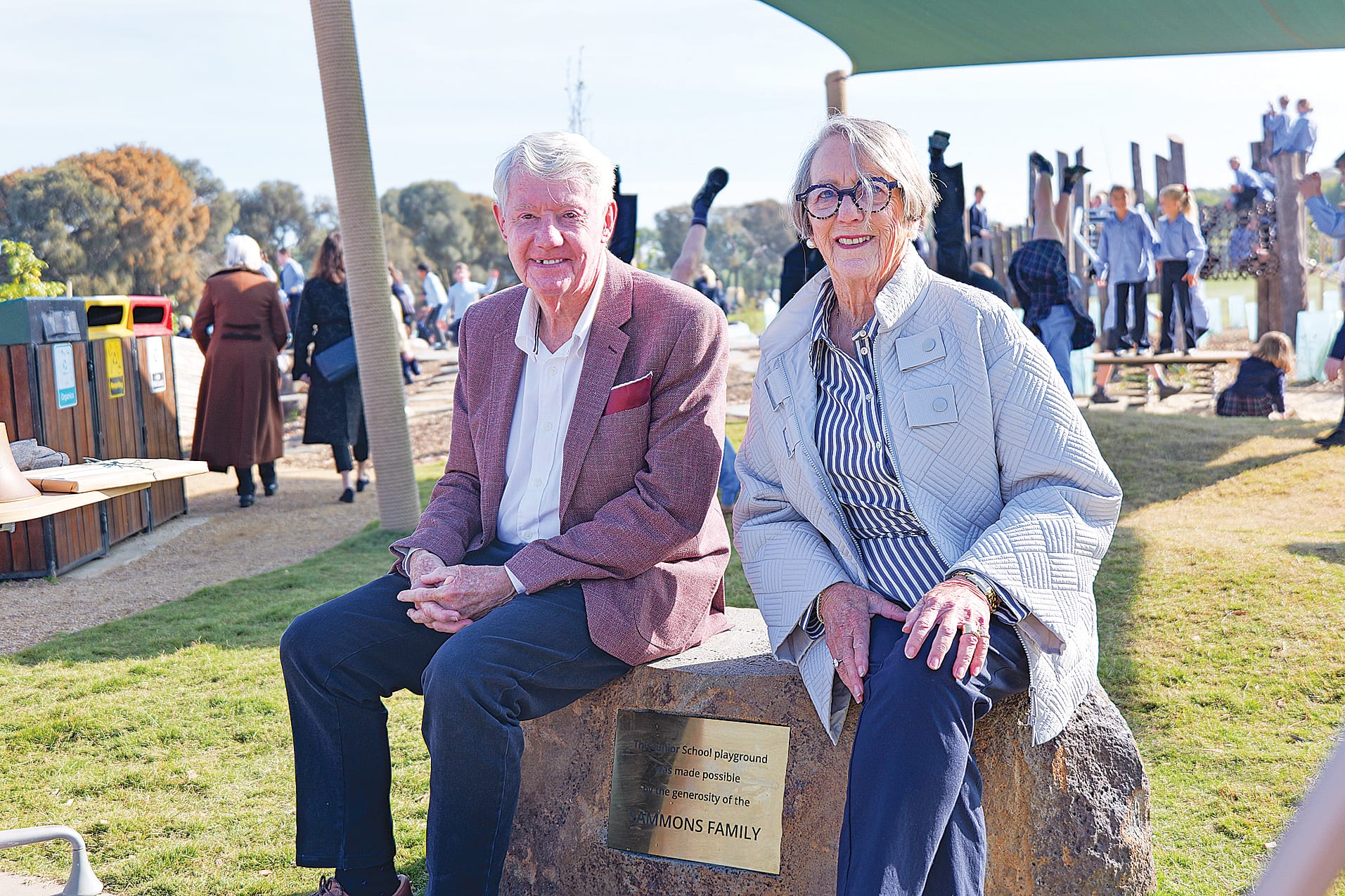 Foundation Day brings new playground to life