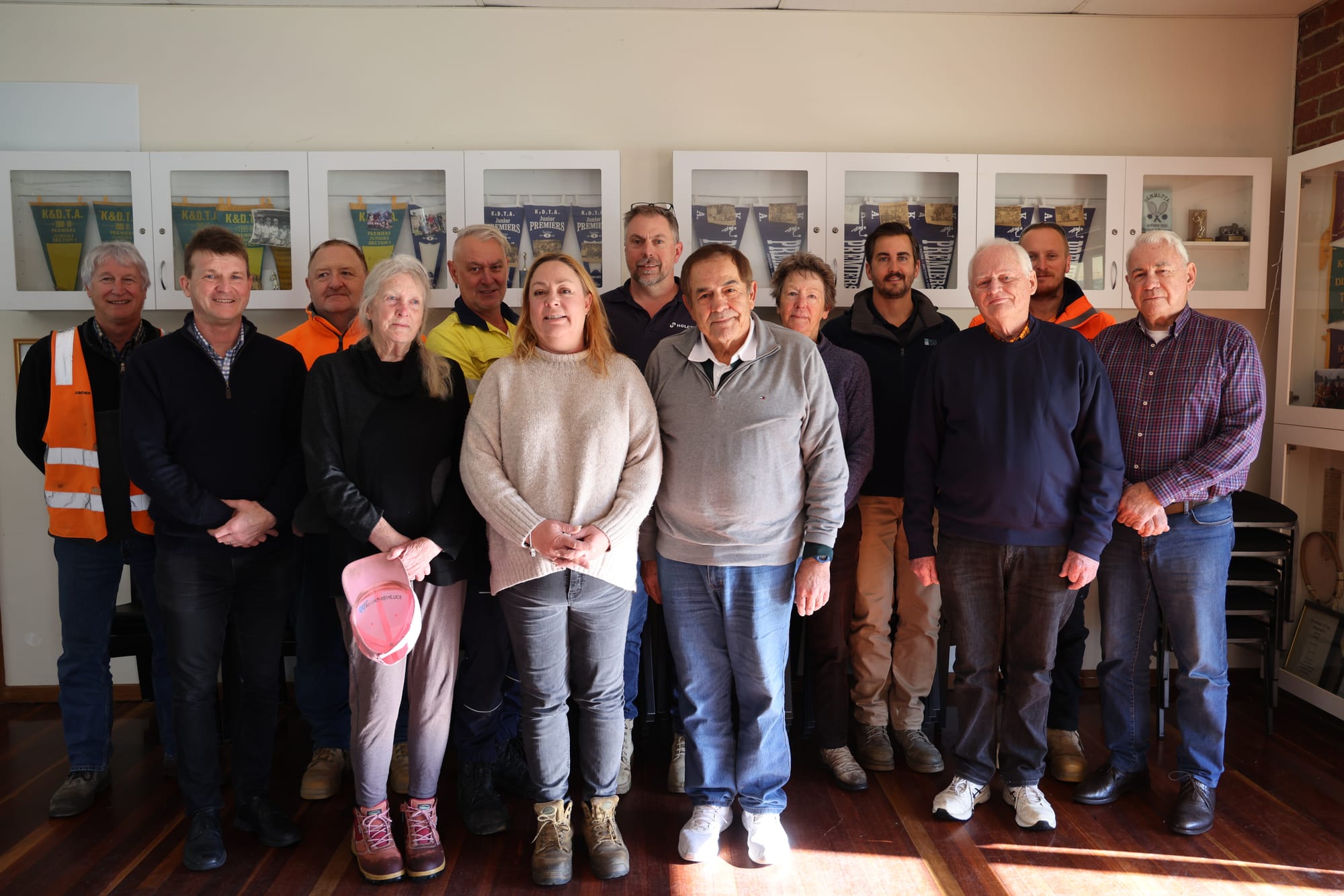 Community keeps a close eye on truck traffic at Grantville sand quarries