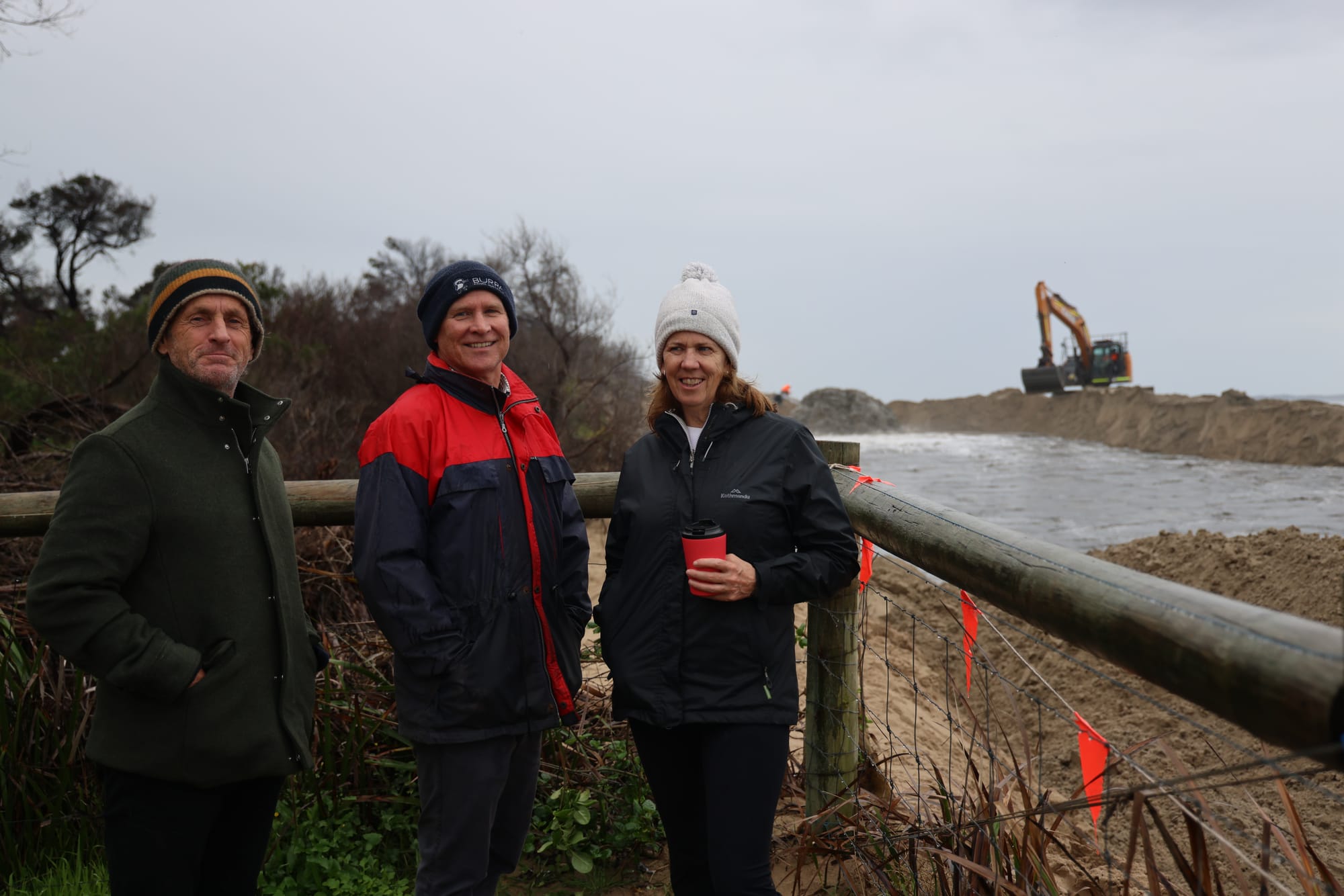 Inverloch beach restoration forges ahead with more sleepless nights