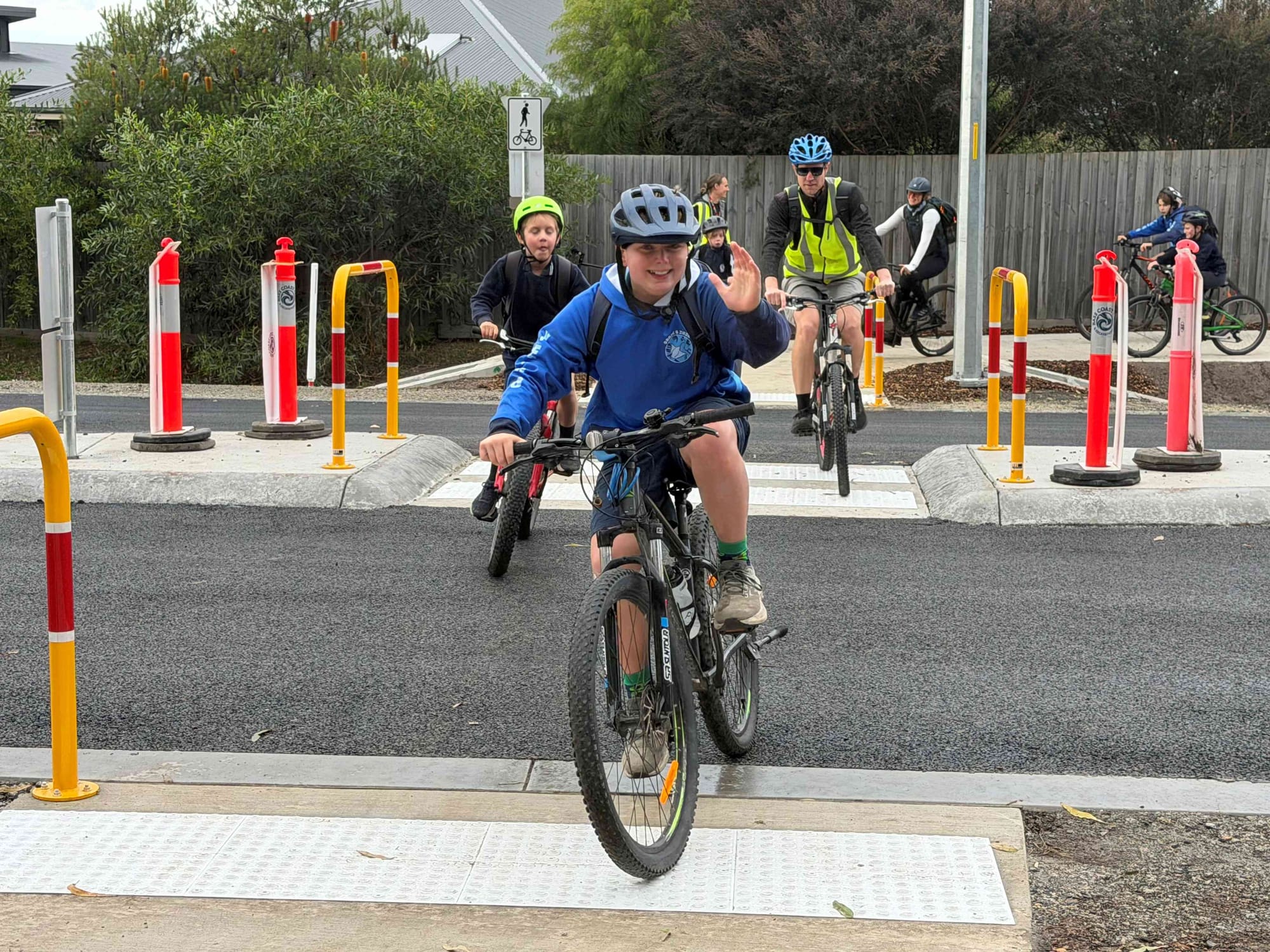500 riders meet in the middle for grand Bass Coast trail opening