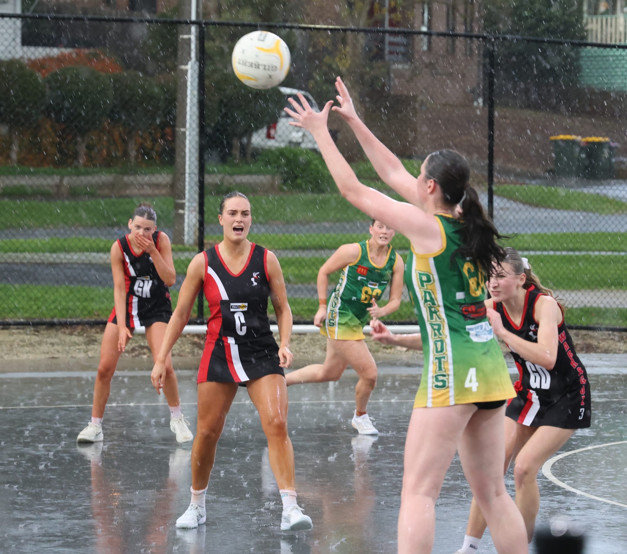 Netball or ‘wetball’? The video that broke the internet!