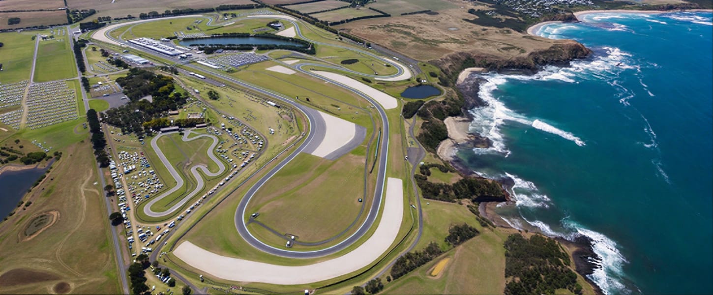 The Phillip Island Grand Prix Circuit, which will lose the World Superbikes after the 2027 round.
