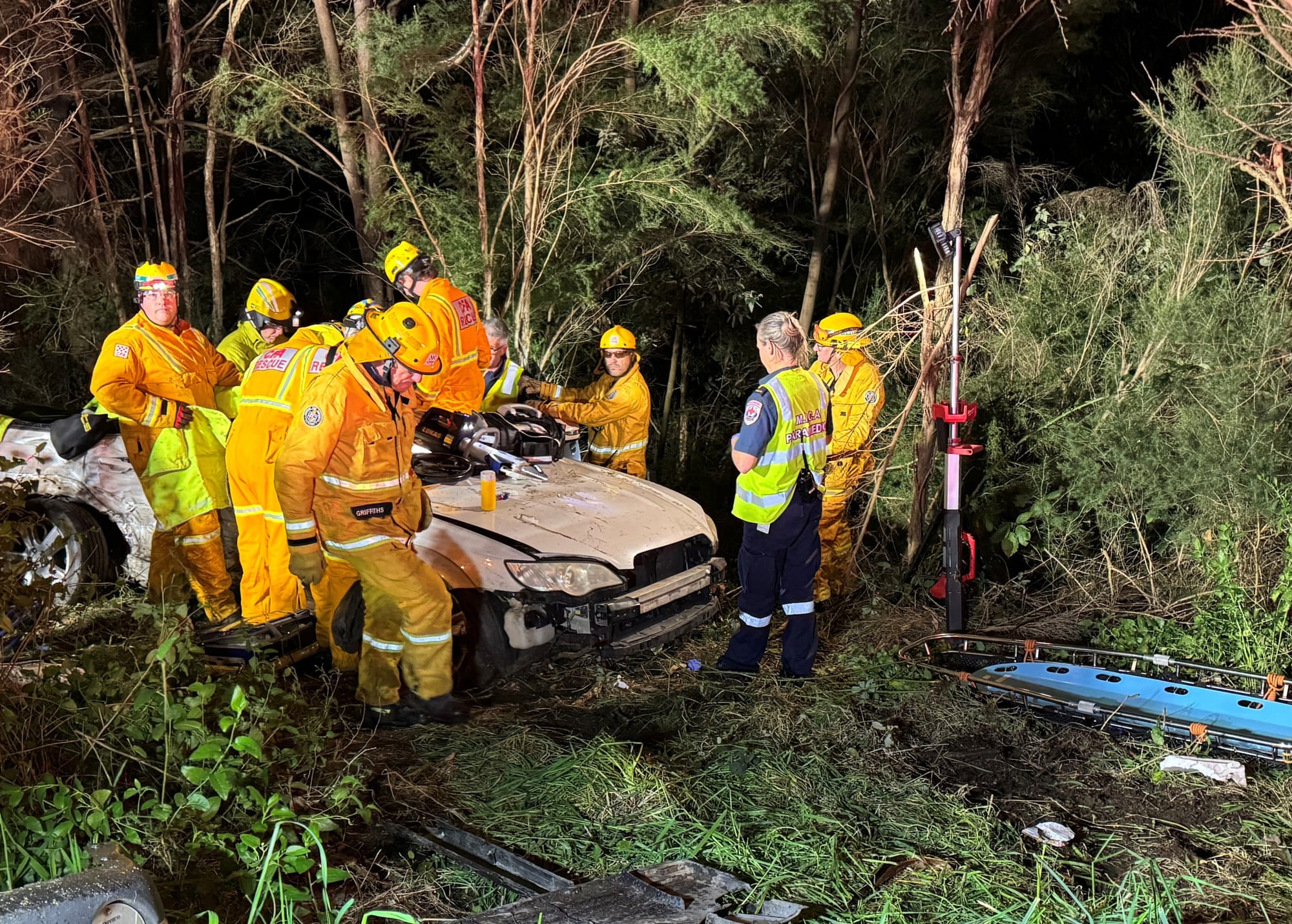 Wonthaggi footballer badly injured in highway collision