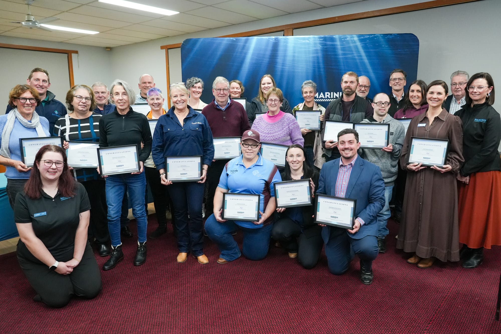 Local initiatives rewarded at Marinus Link community presentation evening