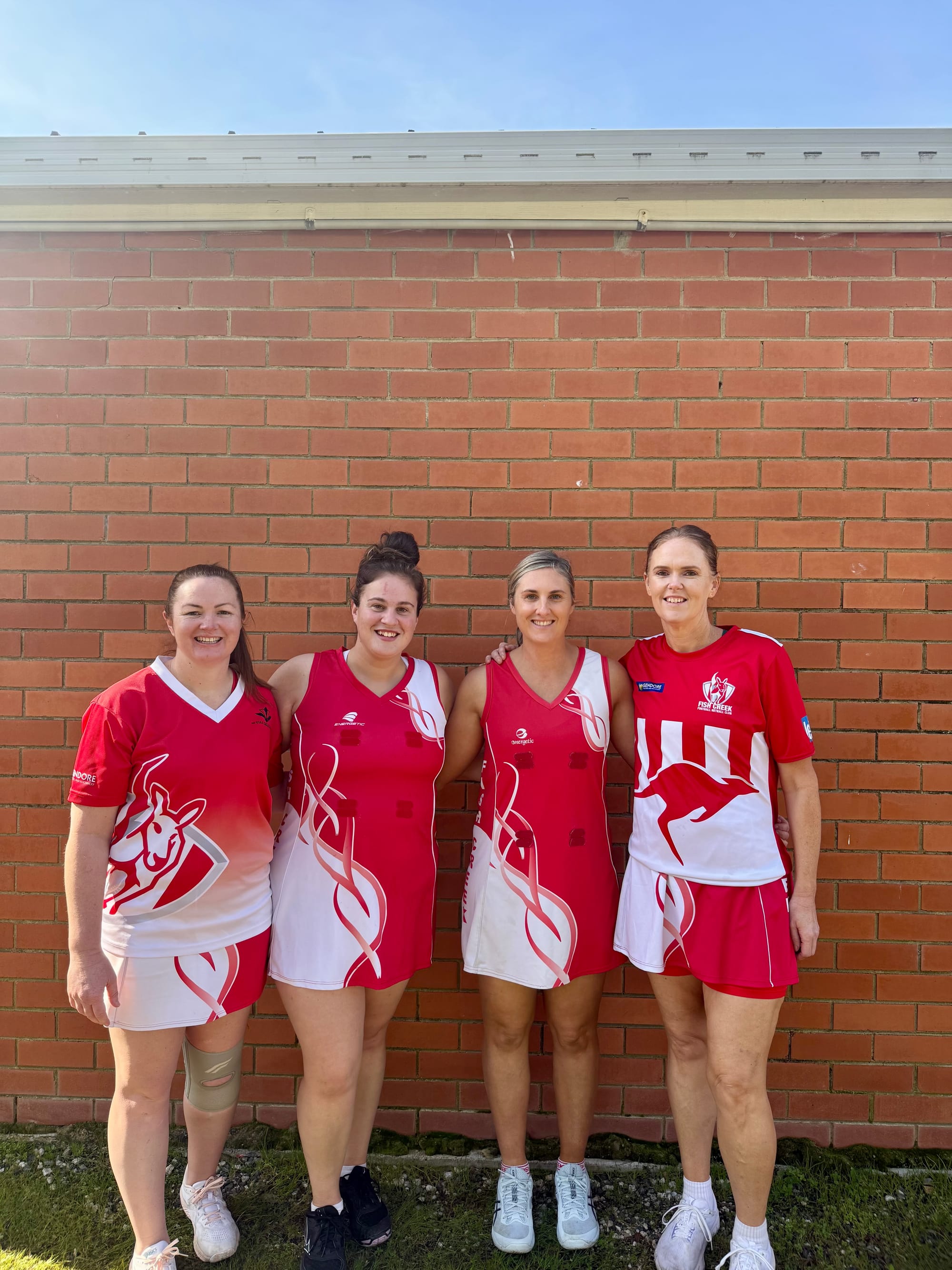 Kangaroos celebrate netball milestones at Fish Creek