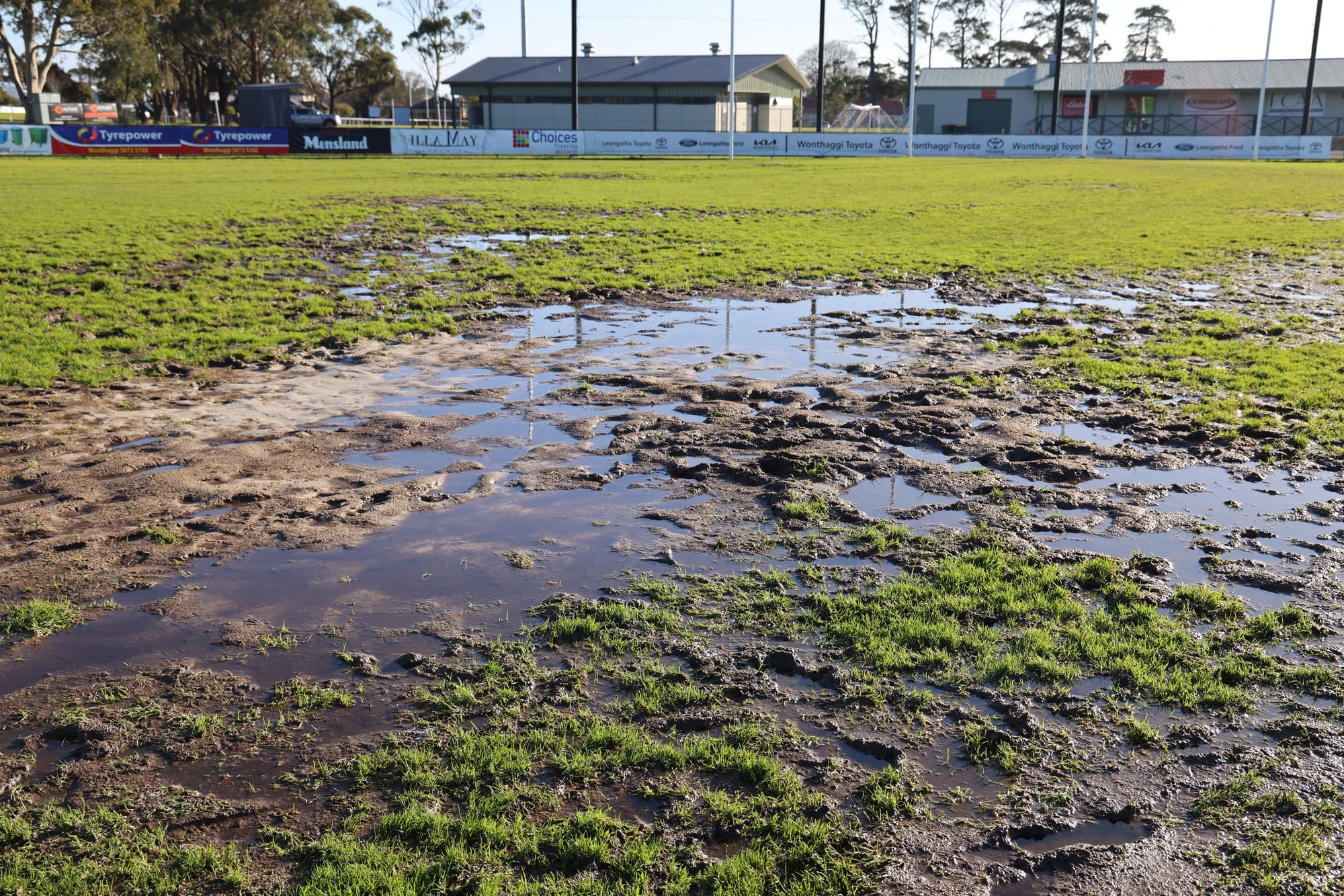 Wonthaggi oval condition questioned as clubs go to the league