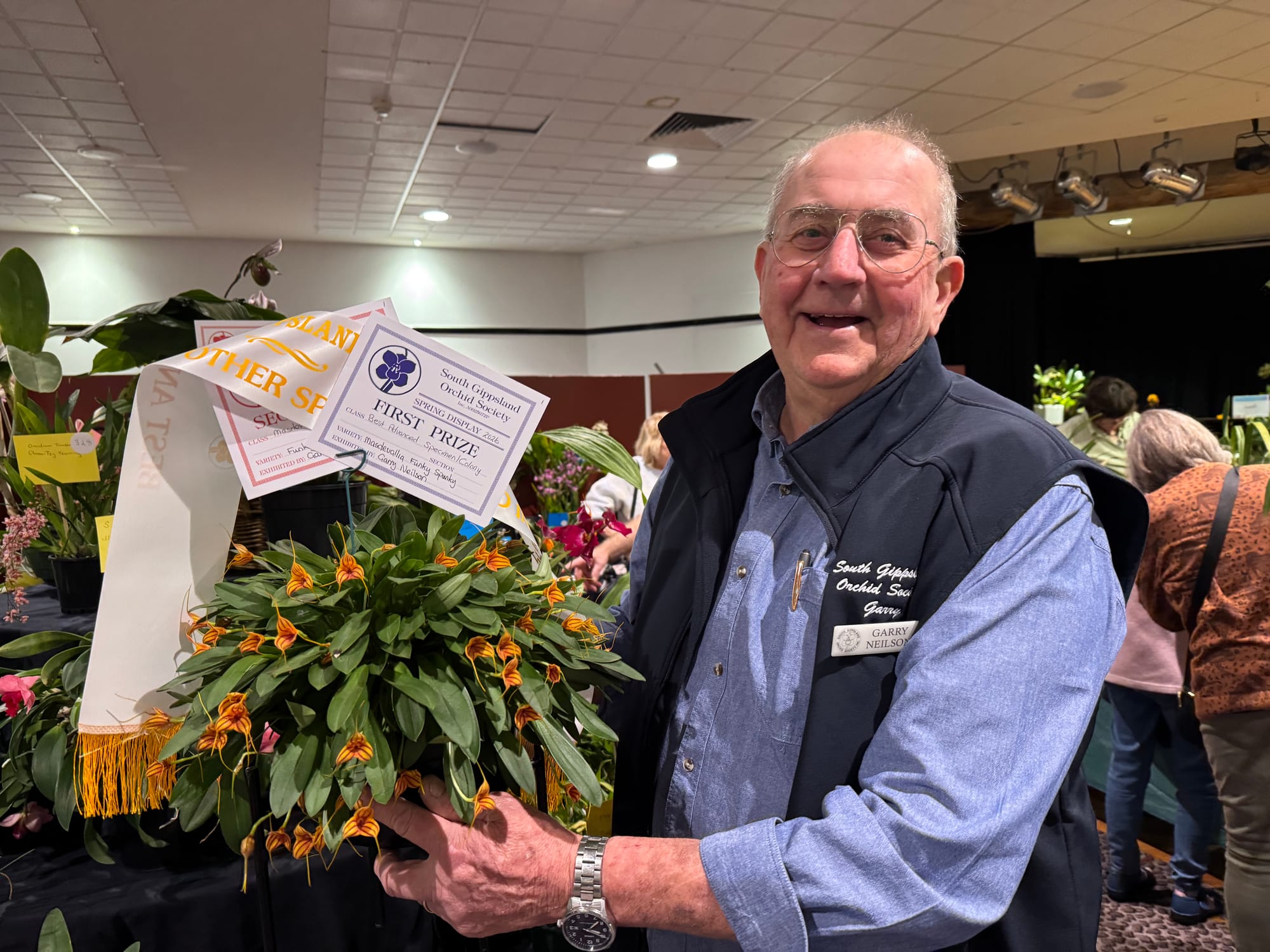 Spectacular blooms defy wet winter at 36th Annual Orchid Show