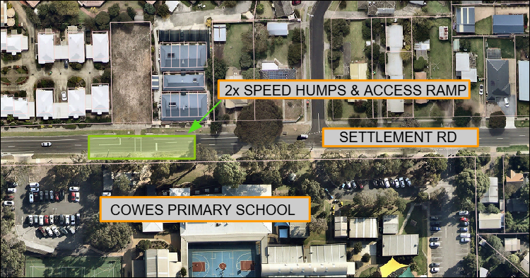 New speed humps coming to Cowes and San Remo over school holidays