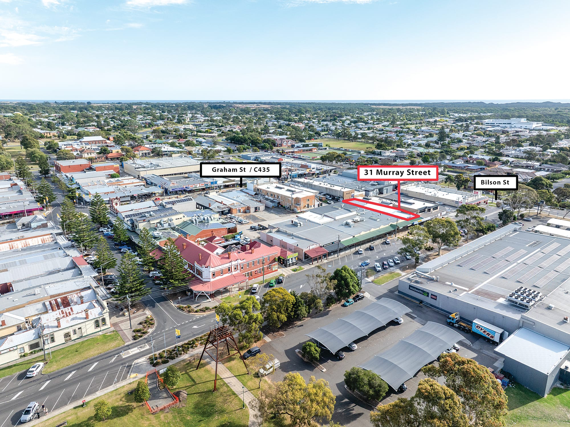 Prime retail freehold sits directly opposite Woolworths