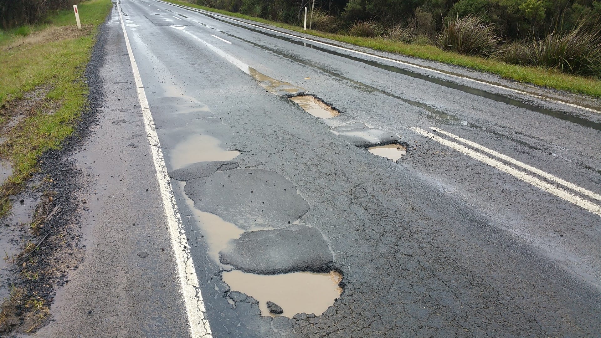 Potholes and deteriorating road surfaces remain a major concern across Bass Coast and South Gippsland as motorcyclists prepare to head to Phillip Island.