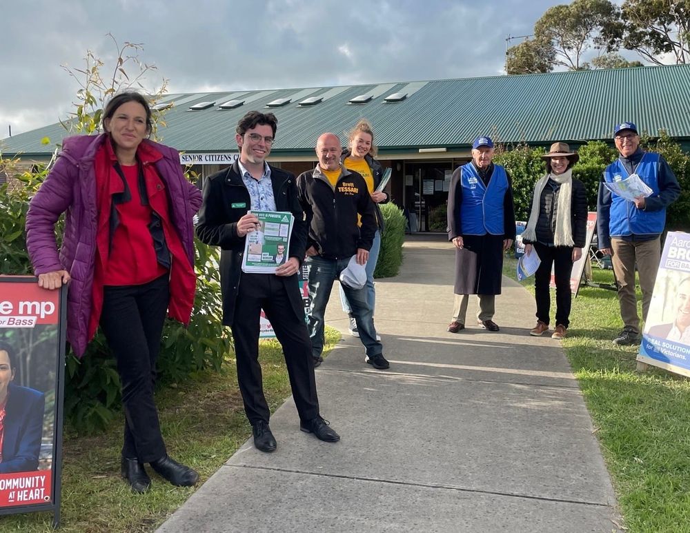 Long days for candidates at early voting centres post image