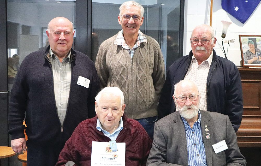 Norm celebrates 50 years’ of service to Freemasons post image