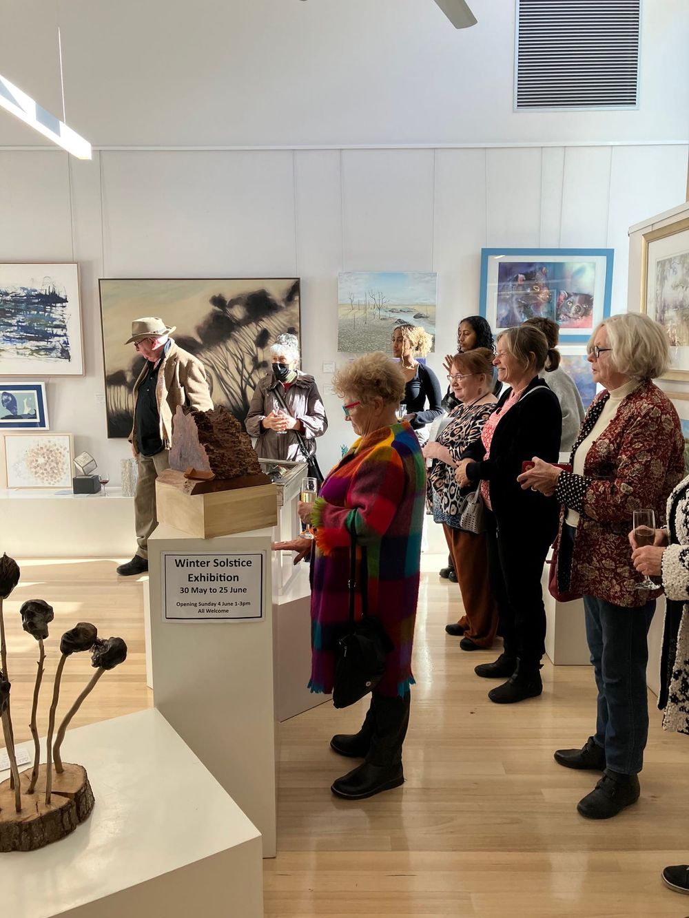 Winter Solstice exhibition underway post image