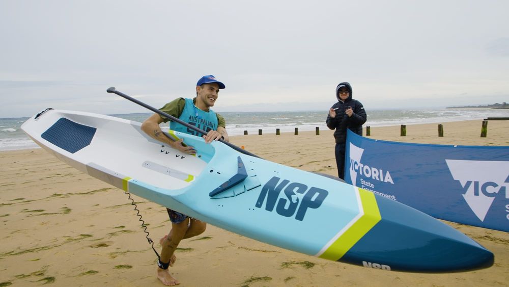 Perfect from Coronet Bay to Cowes for Australian SUP marathon racers post image